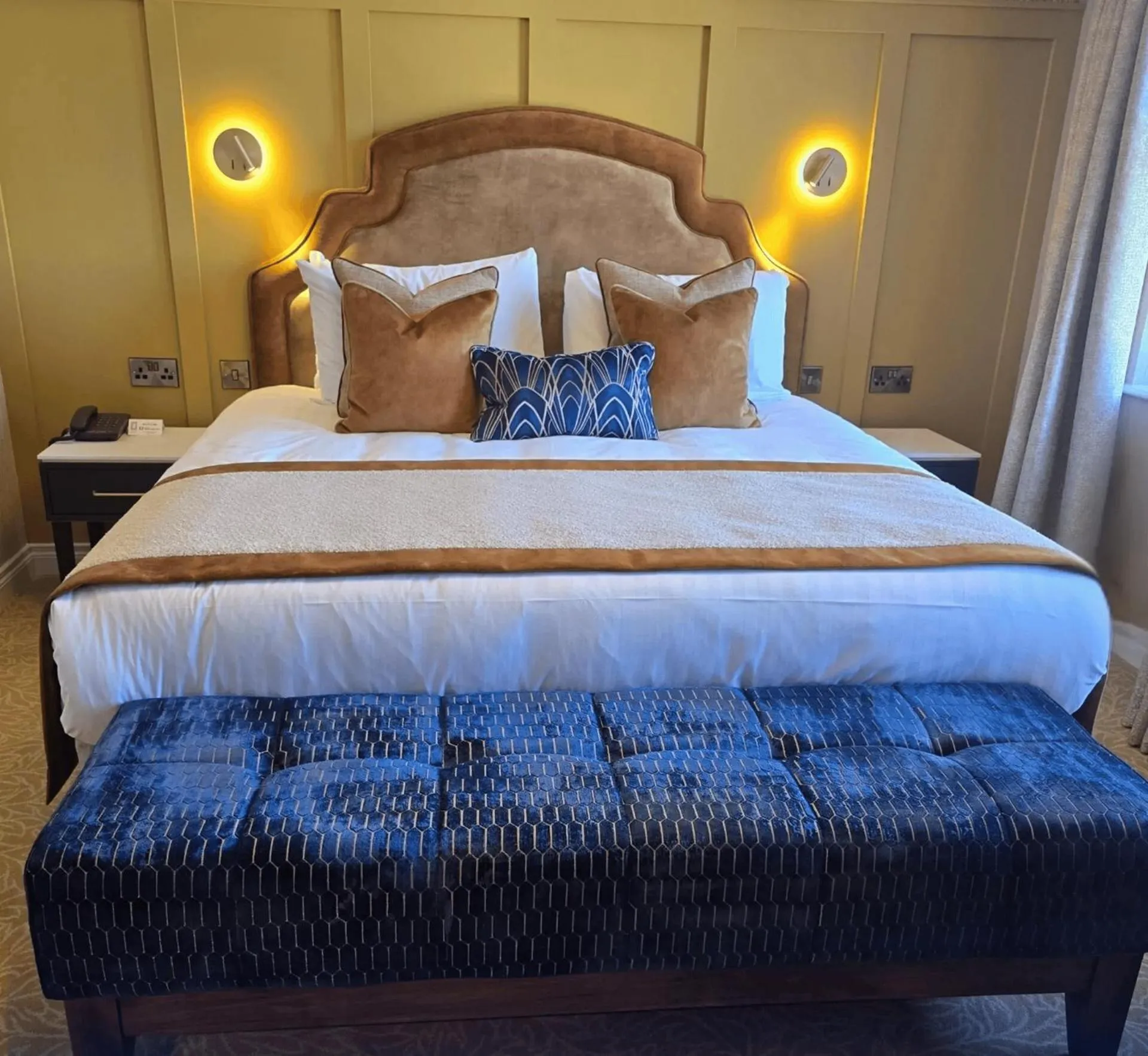 Bed in Ballyliffin Hotel