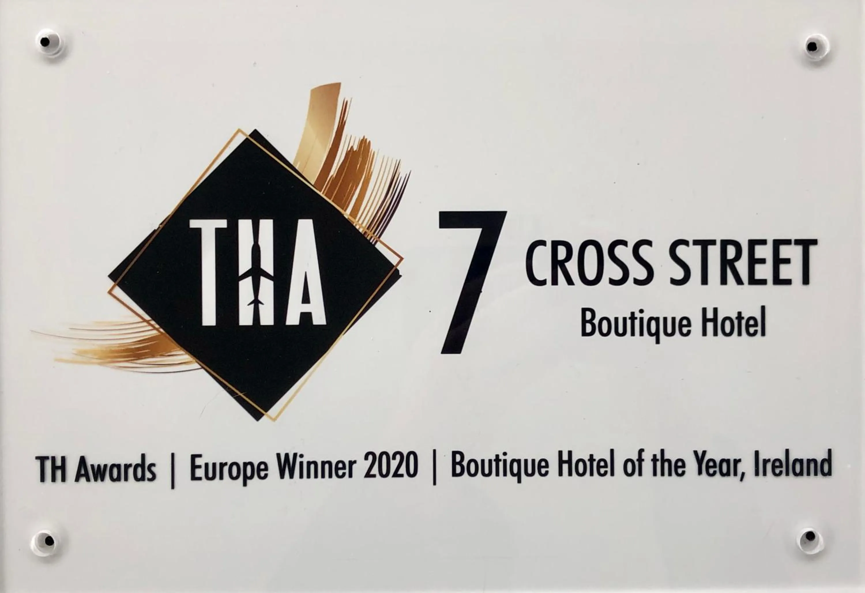 Certificate/Award in 7 Boutique Hotel