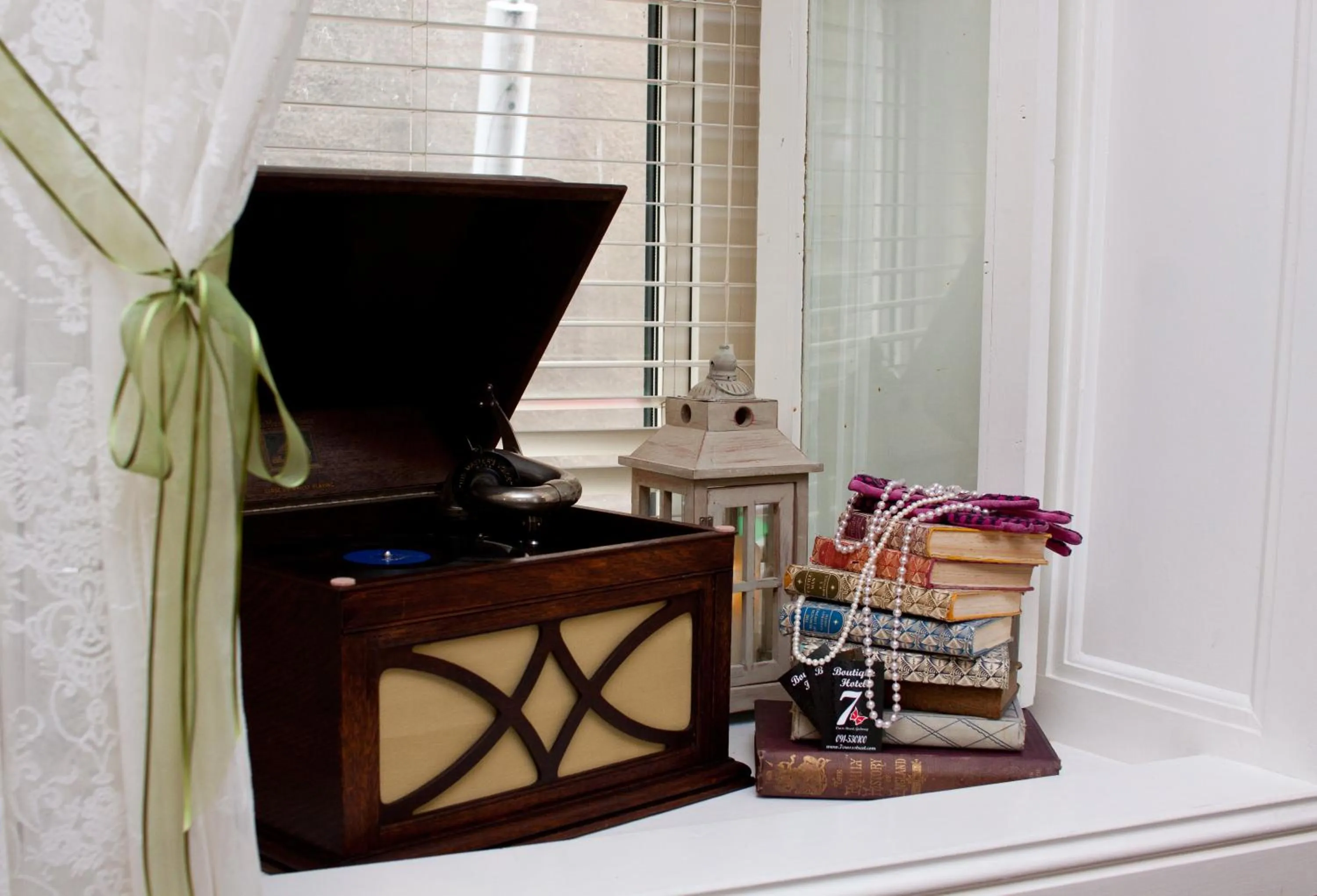 Decorative detail in 7 Boutique Hotel