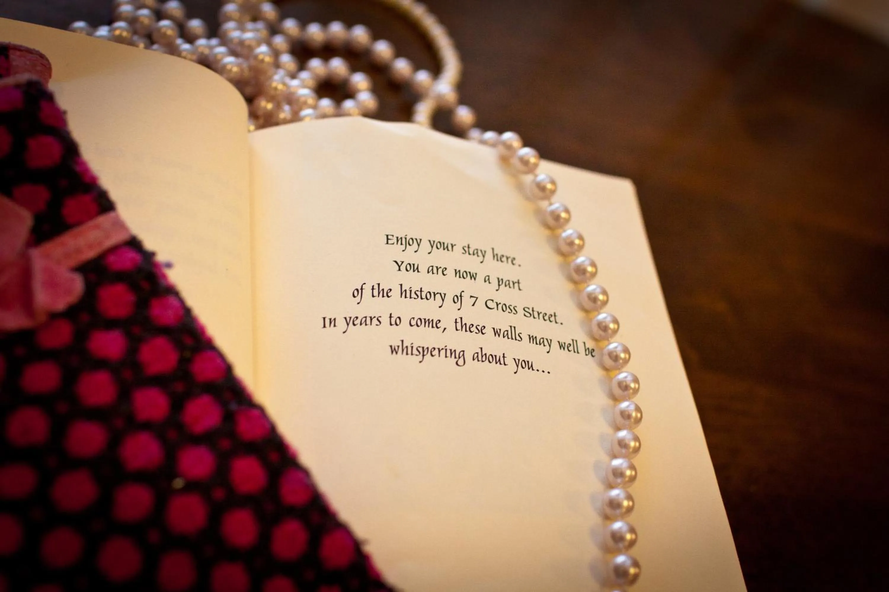 Decorative detail in 7 Boutique Hotel