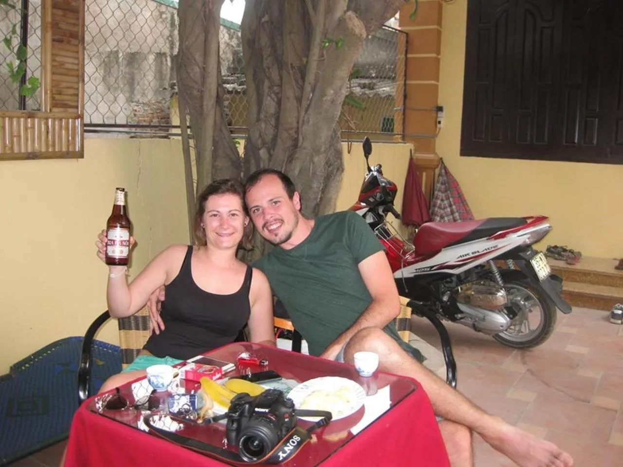 group of guests in Lys Homestay