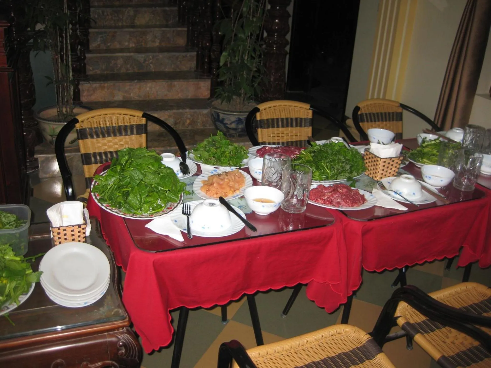 Food and drinks in Lys Homestay