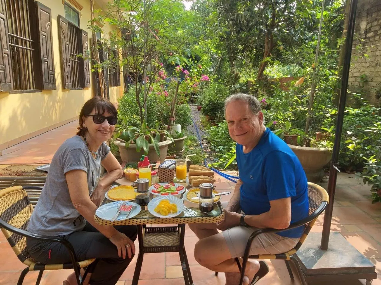 Patio in Lys Homestay