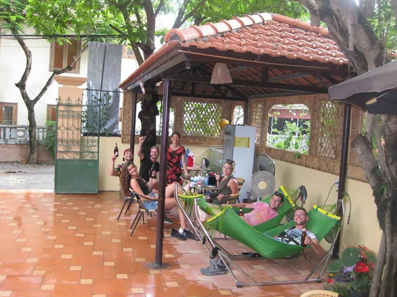 group of guests in Lys Homestay