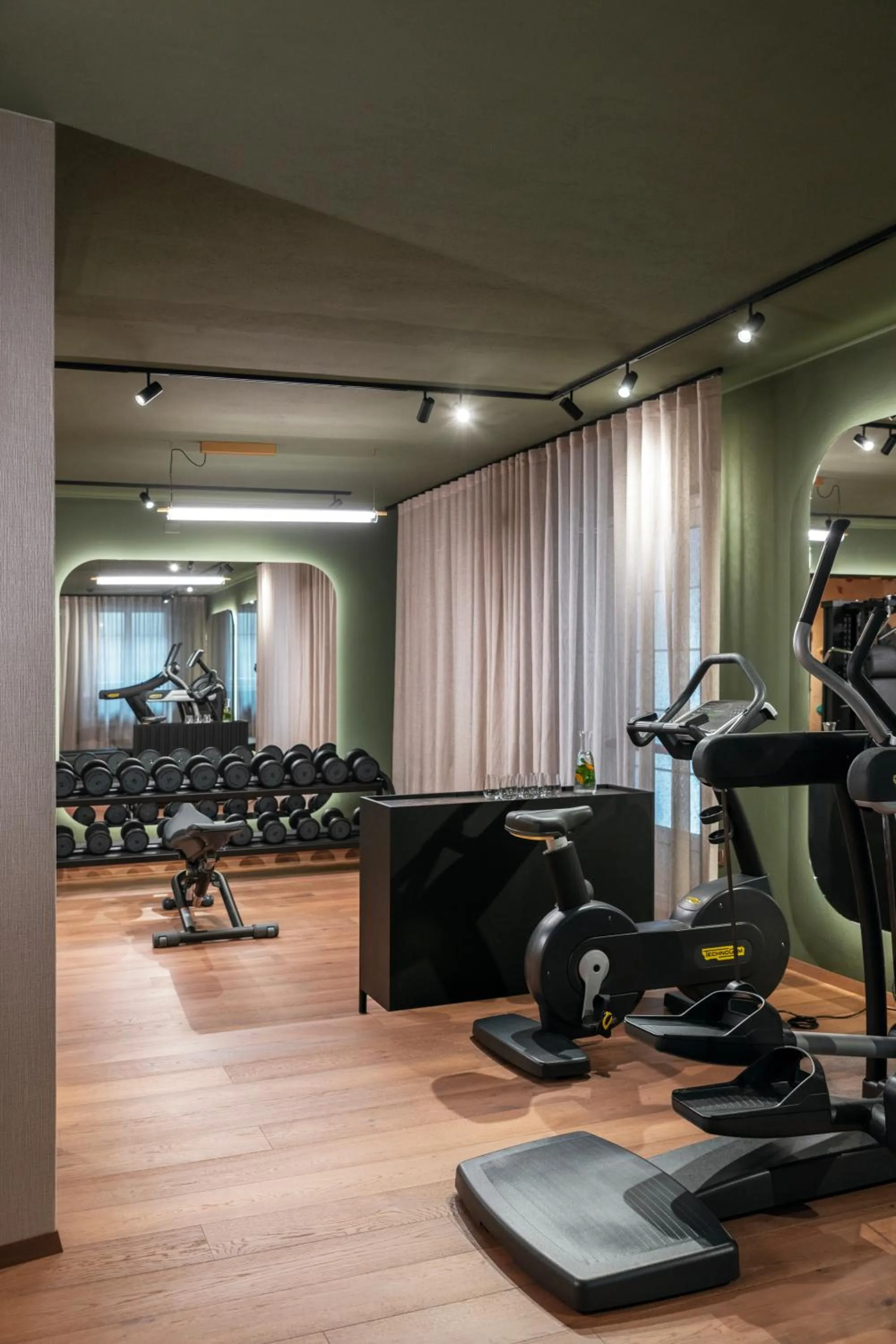 Fitness centre/facilities in Hotel Du Lac