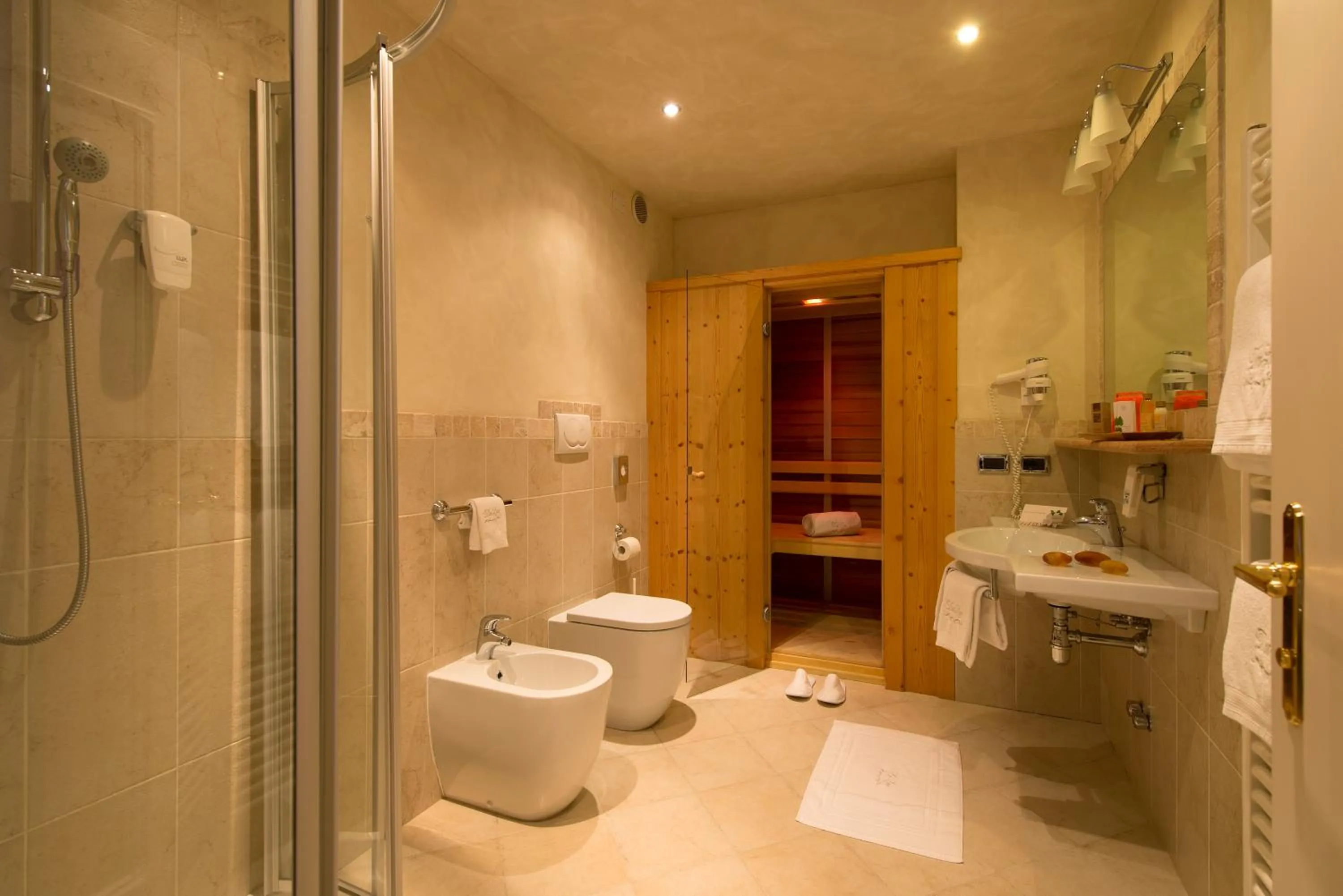 Sauna in Hotel Du Lac