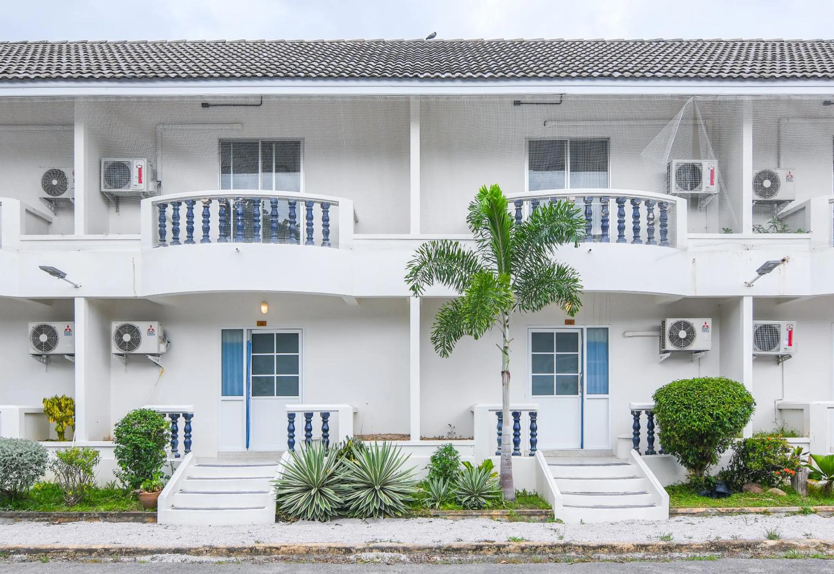 Property building in Bangsaphan Resort