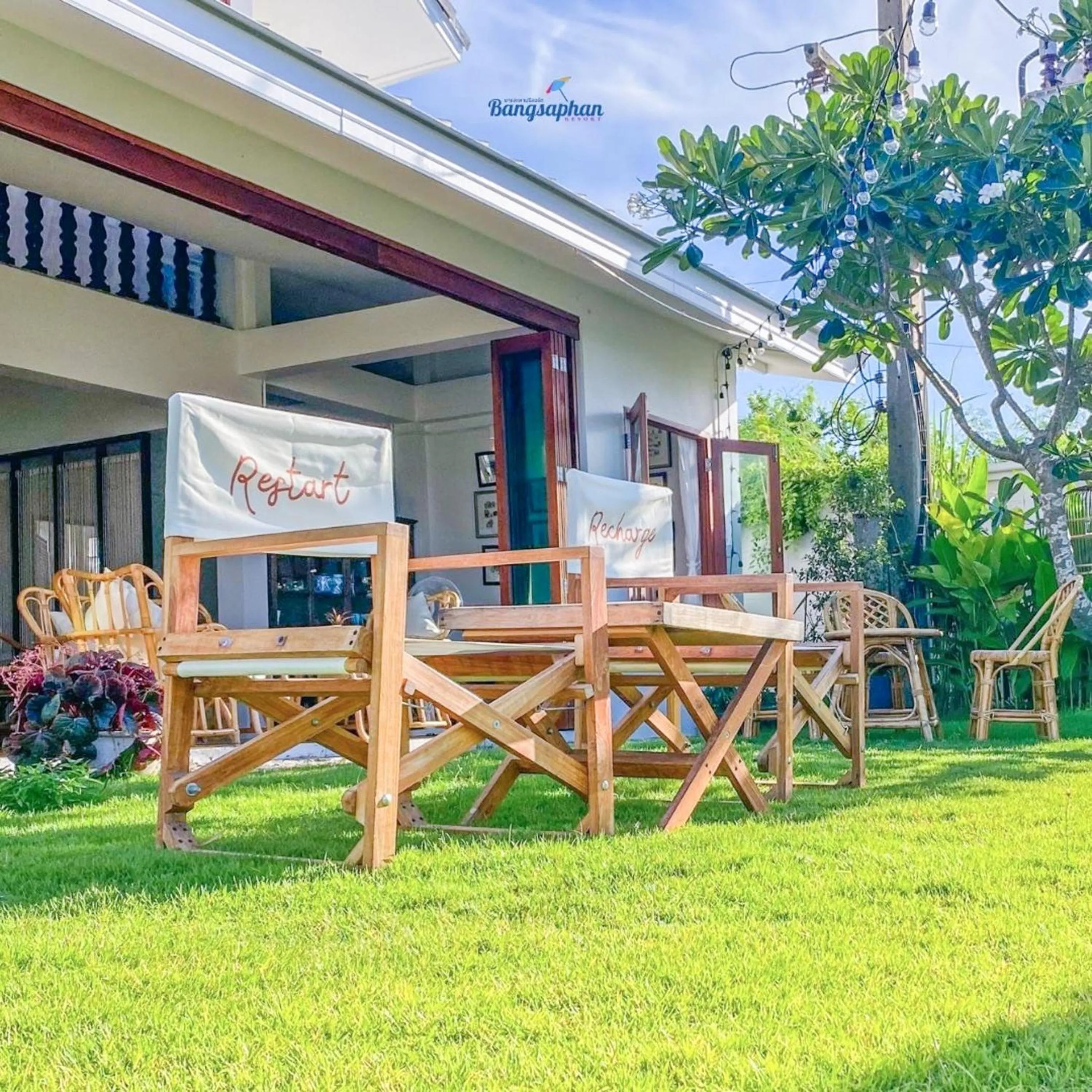 Garden in Bangsaphan Resort