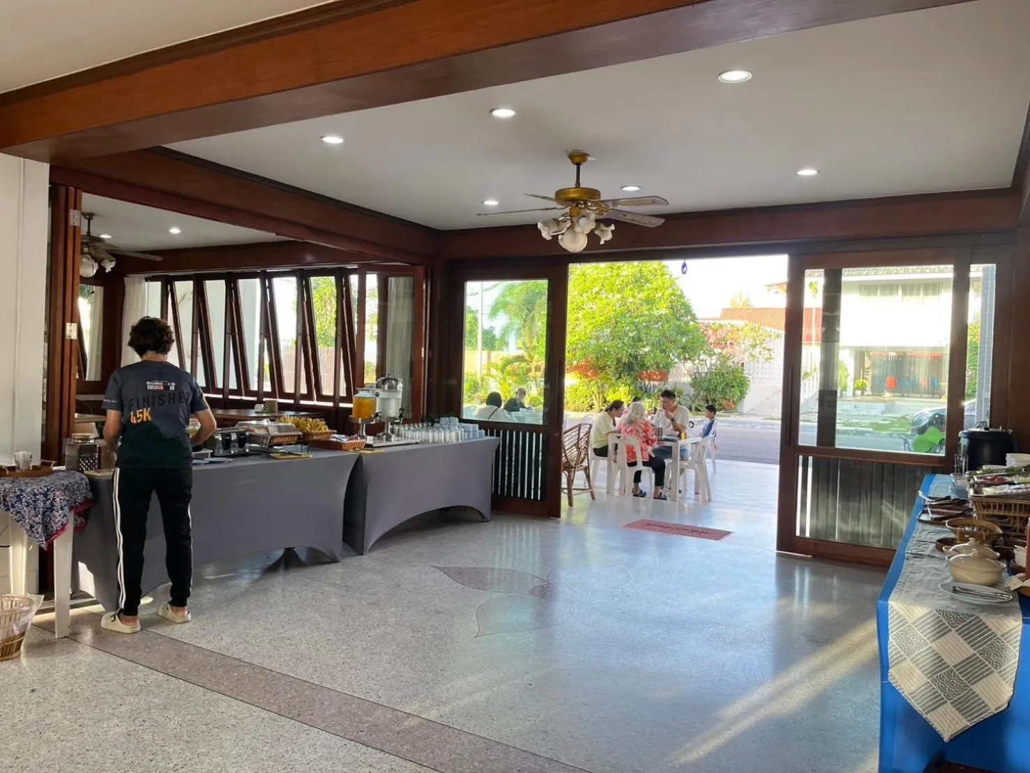 Breakfast in Bangsaphan Resort