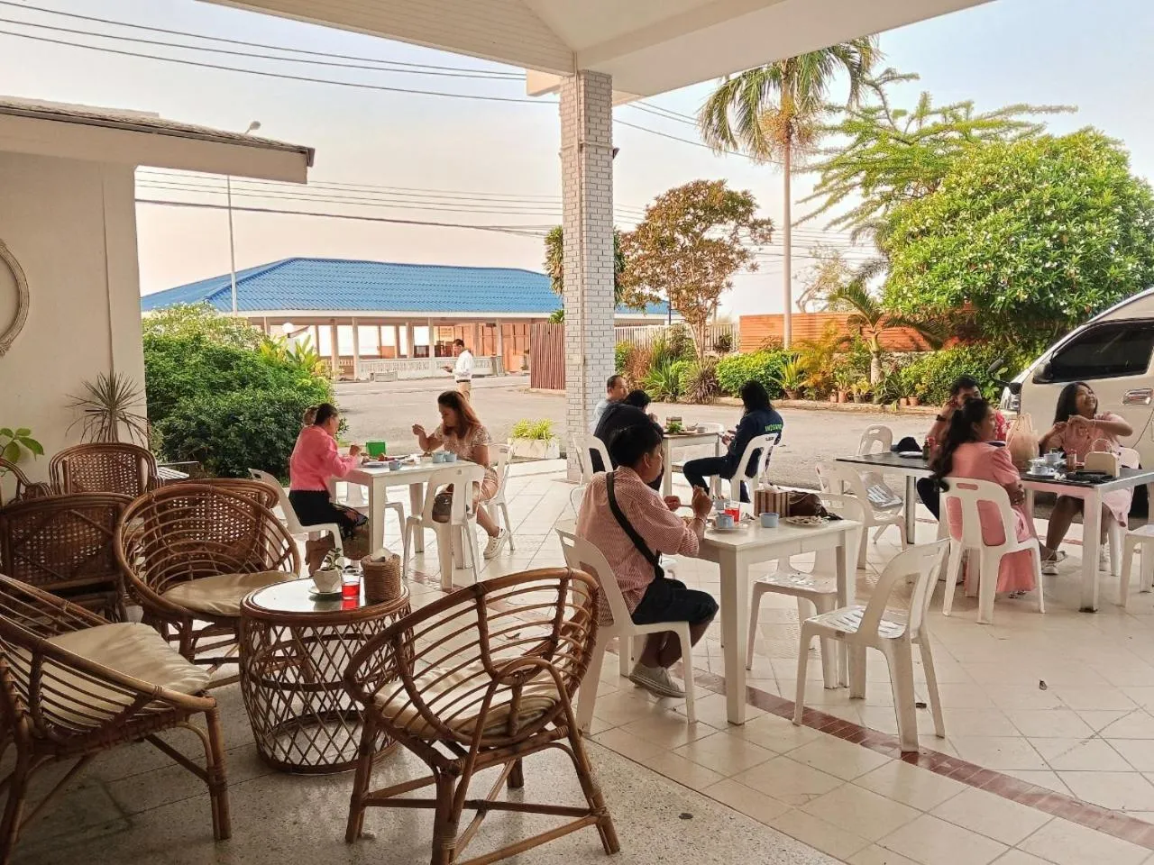 Breakfast in Bangsaphan Resort