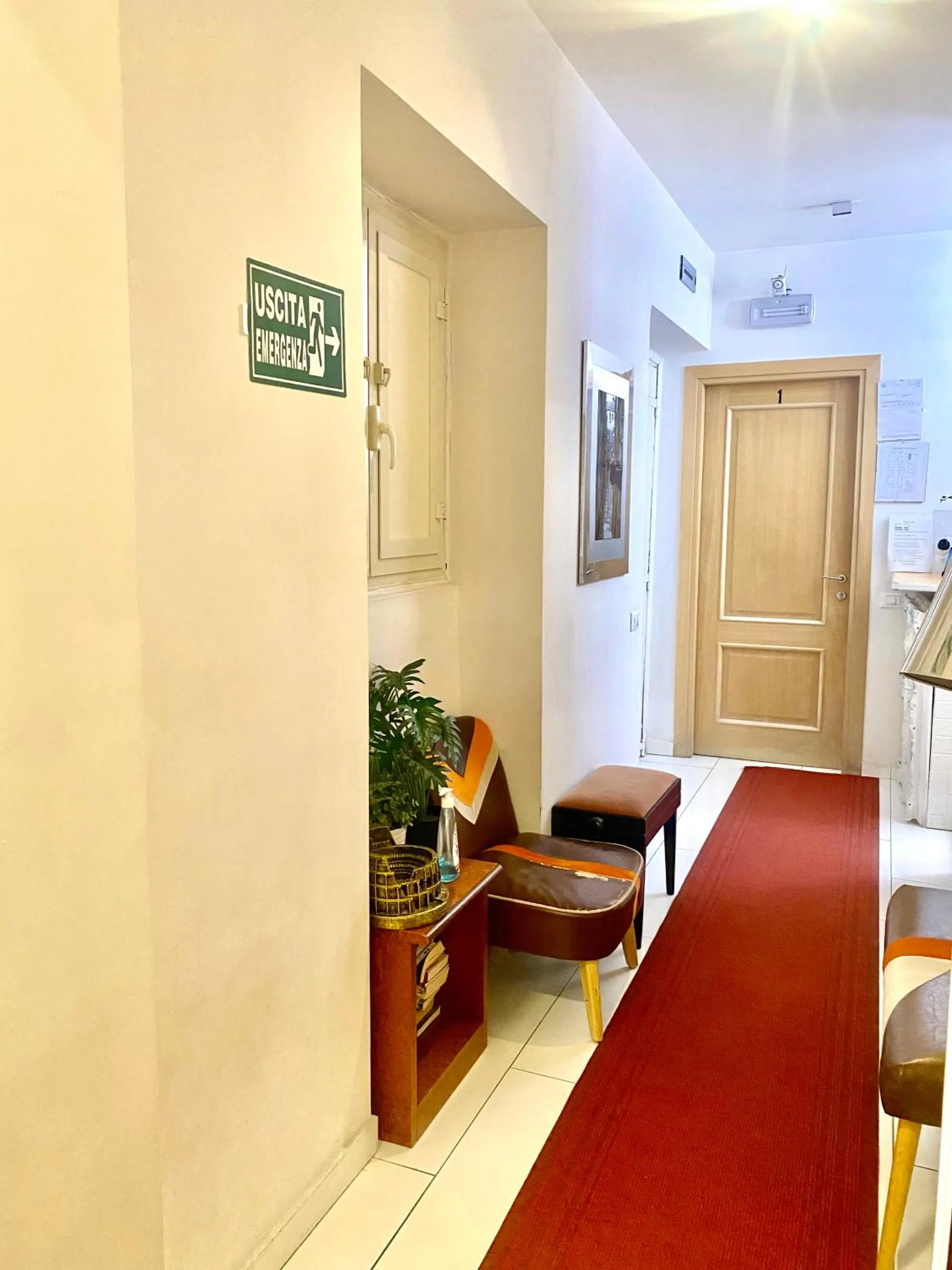 Seating area in I Dormienti