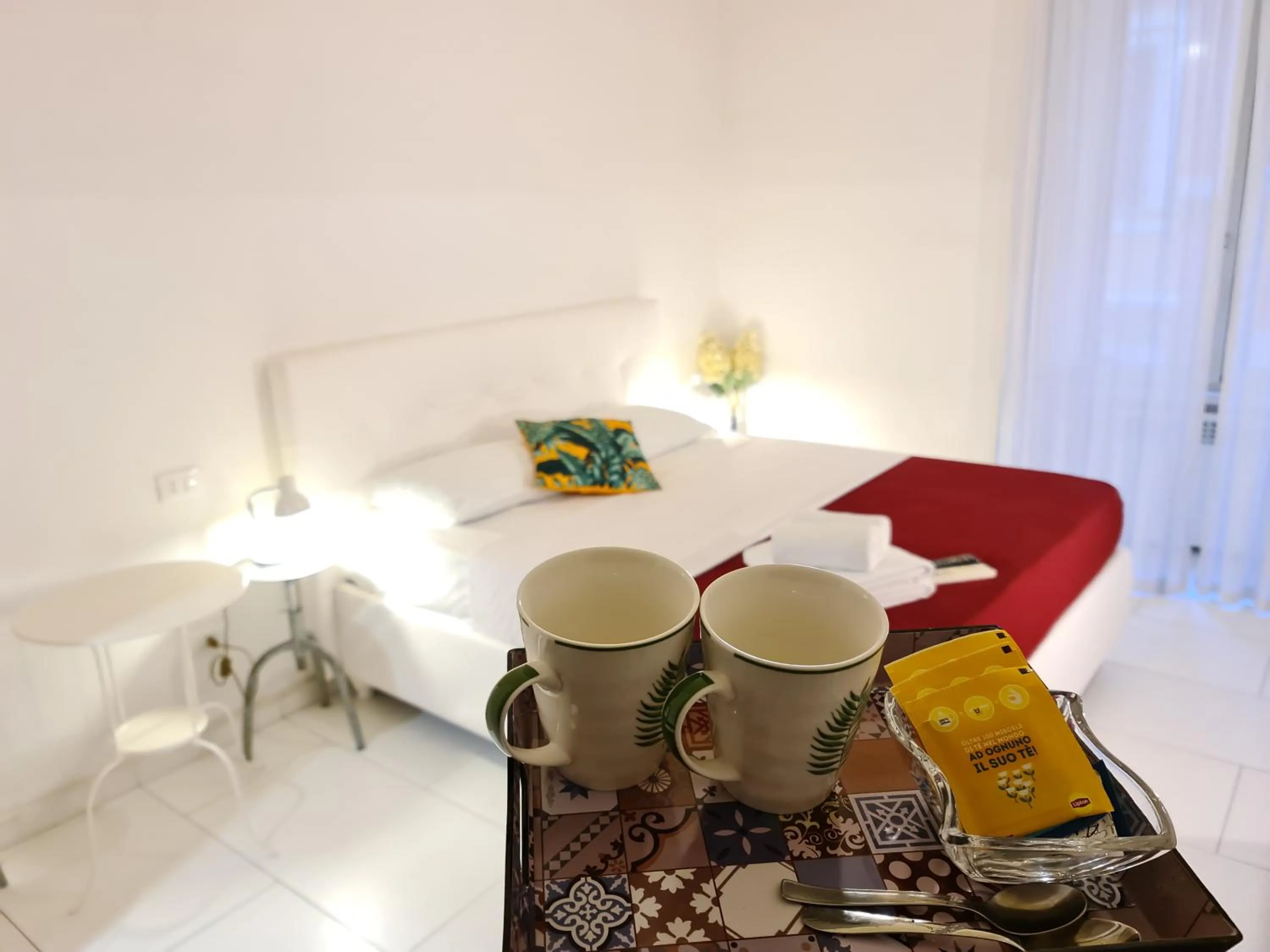 Bedroom, Bed in I Dormienti