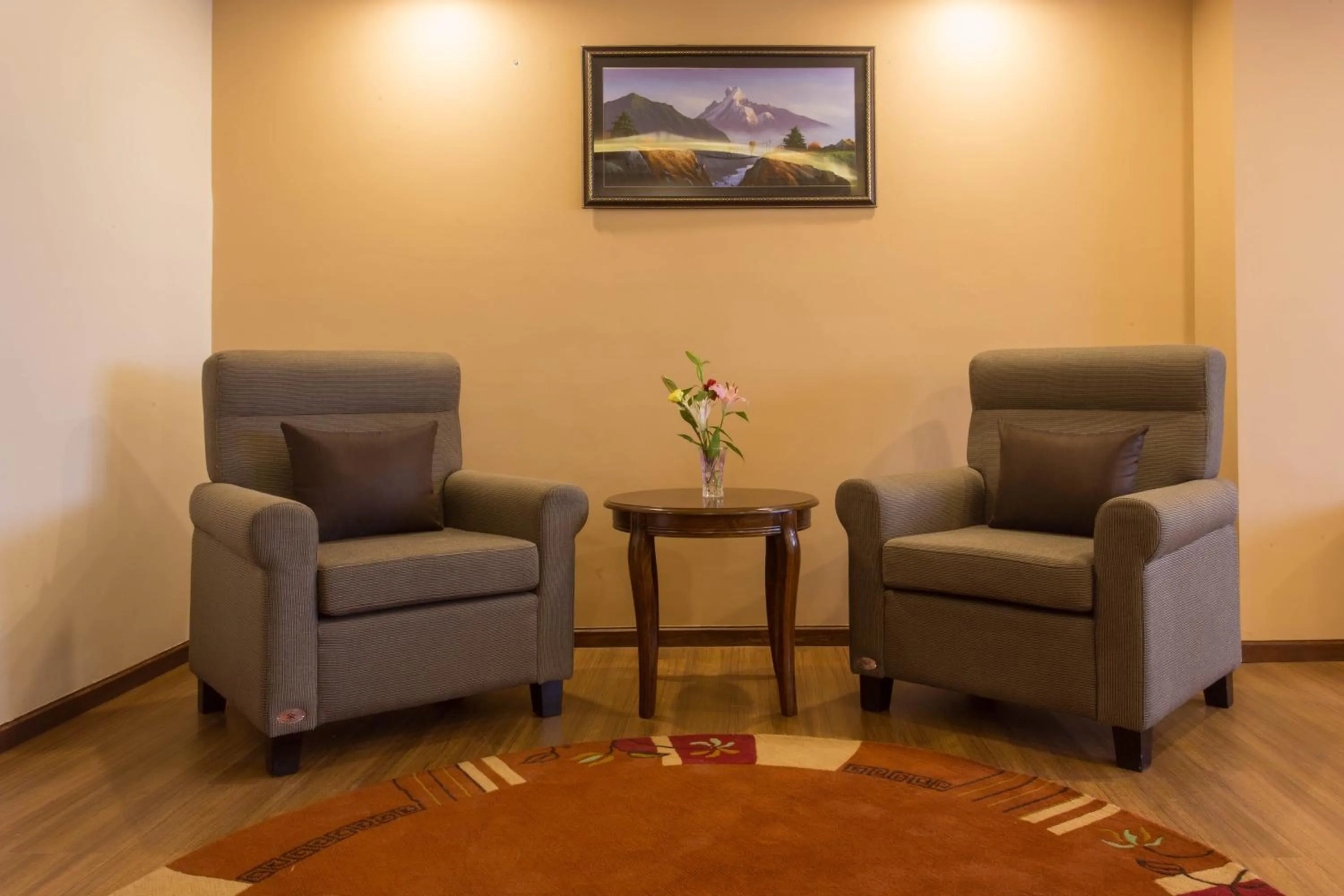 Seating area in Hotel Buddy