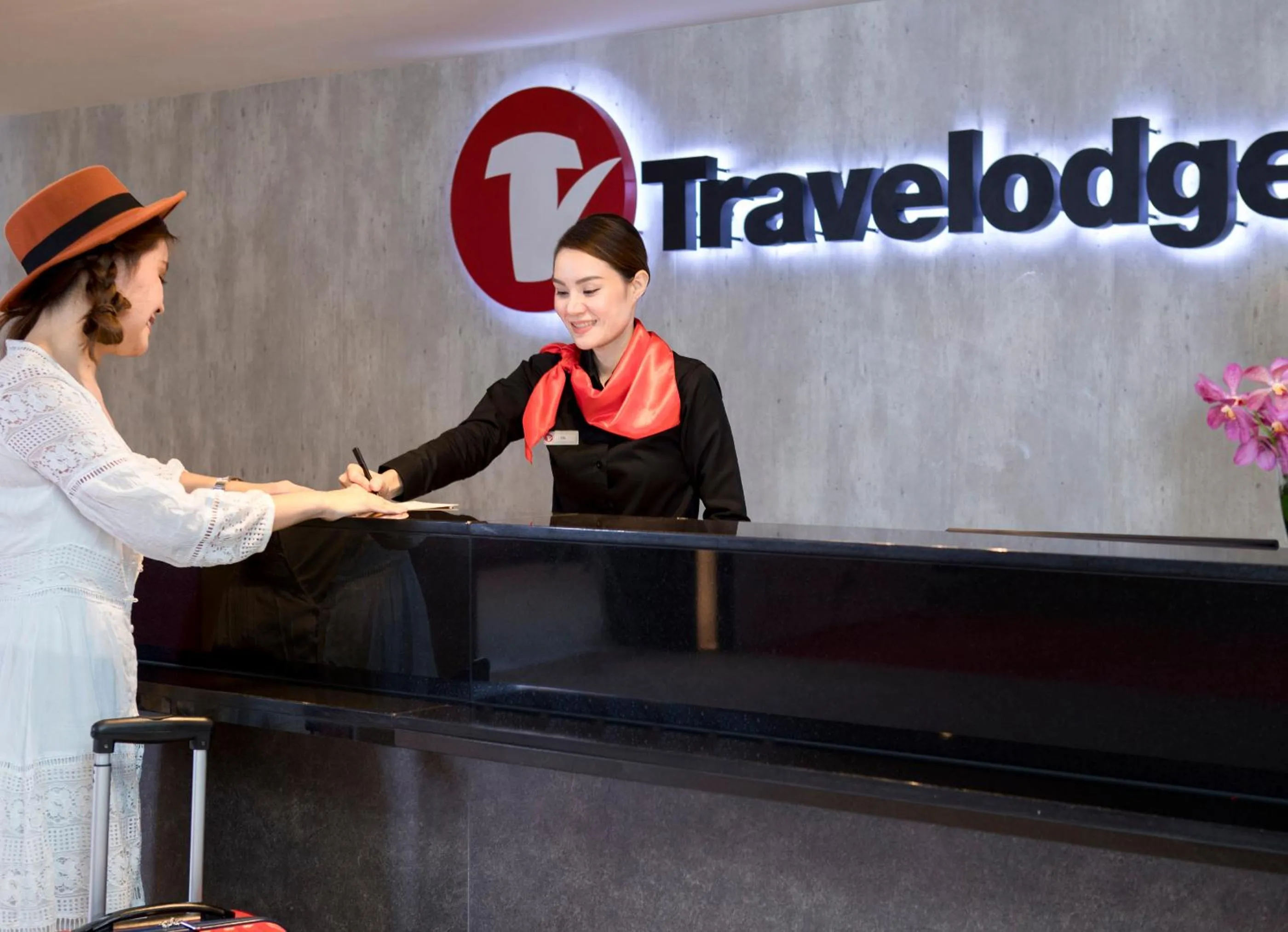 Staff in Travelodge Sukhumvit 11