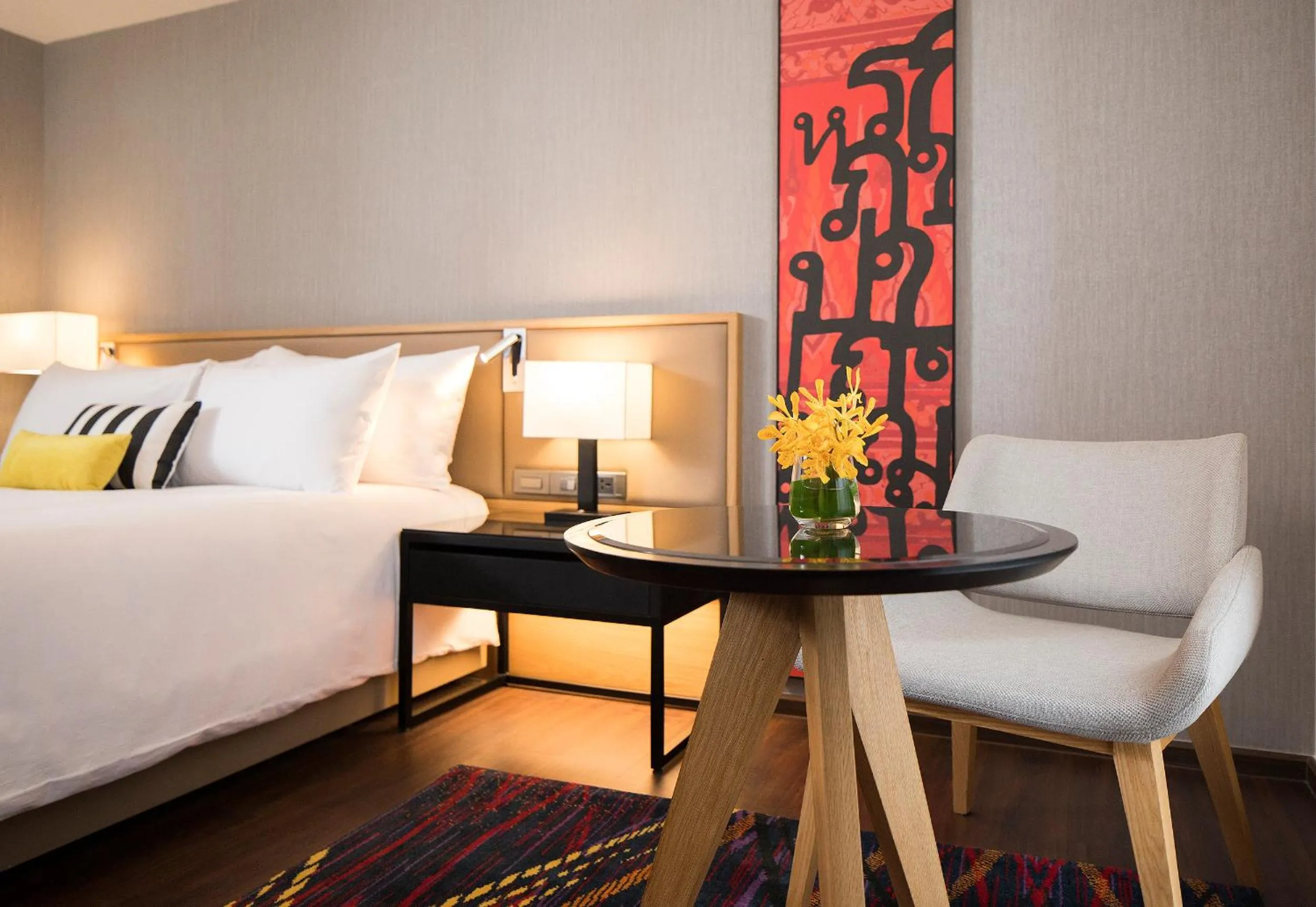 Decorative detail, Bed in Travelodge Sukhumvit 11