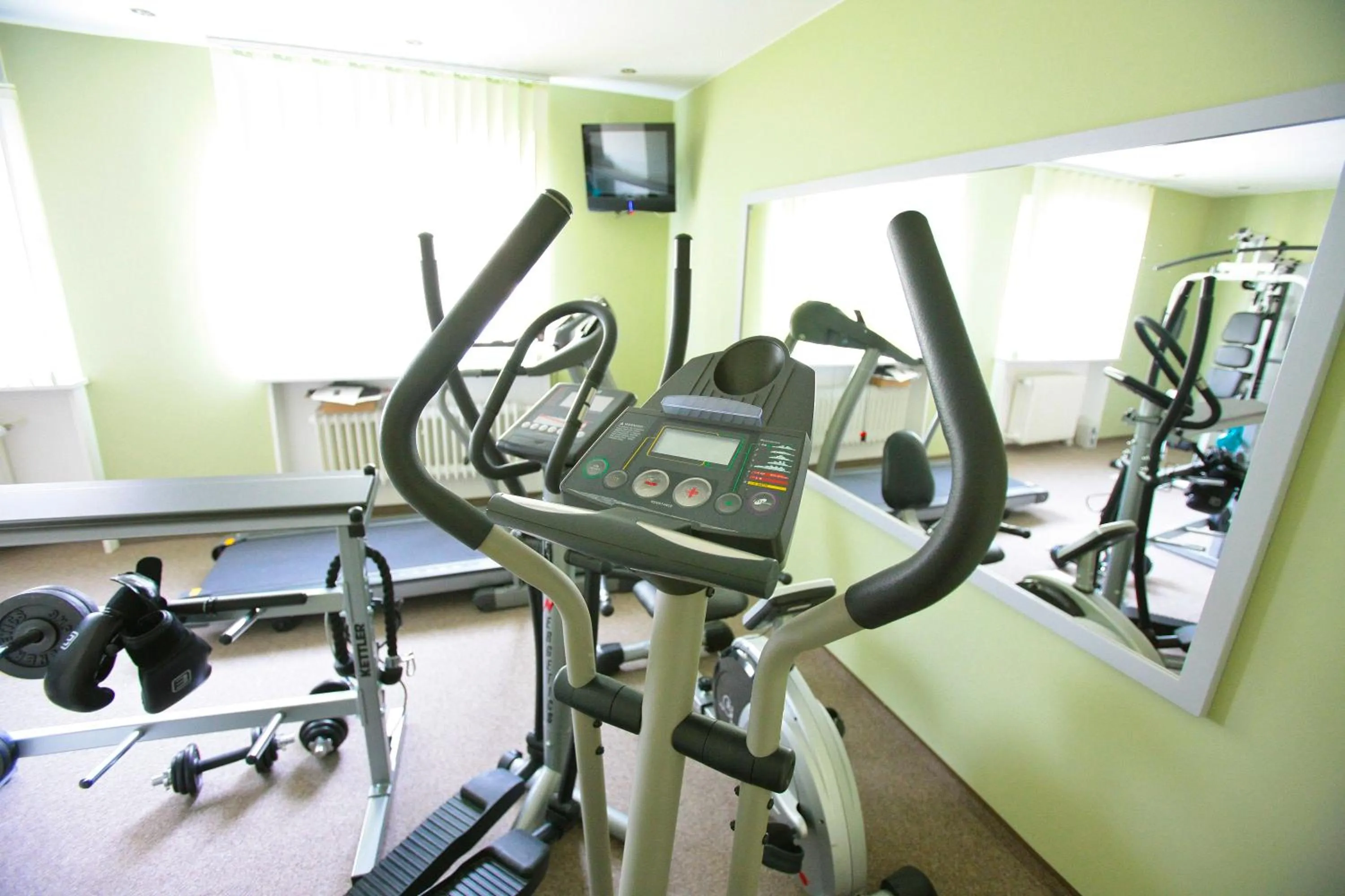 Fitness centre/facilities in Hotel Lellmann