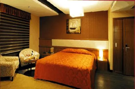 Bed in Jaleriz Gaziantep Hotel