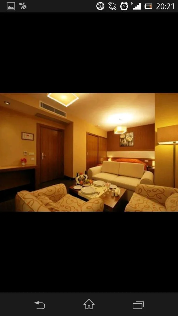 Bed in Jaleriz Gaziantep Hotel