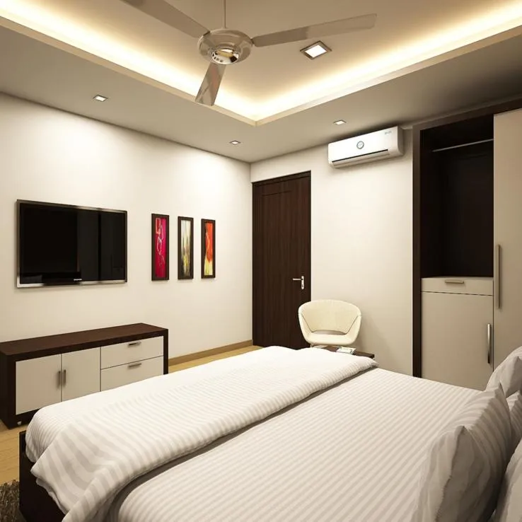 Bed in Hotel Royal Inn - Electronic City