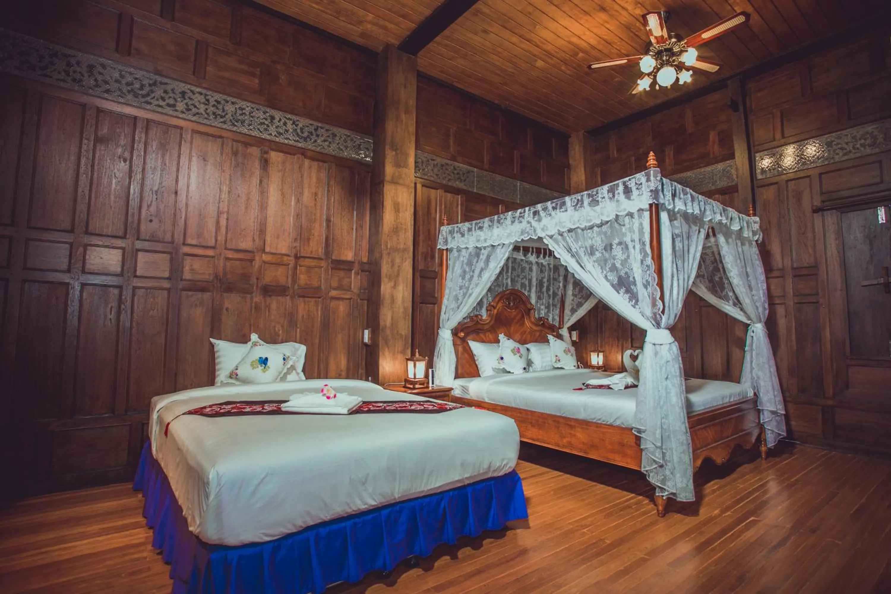 Bed in Sasitara Thai Villas