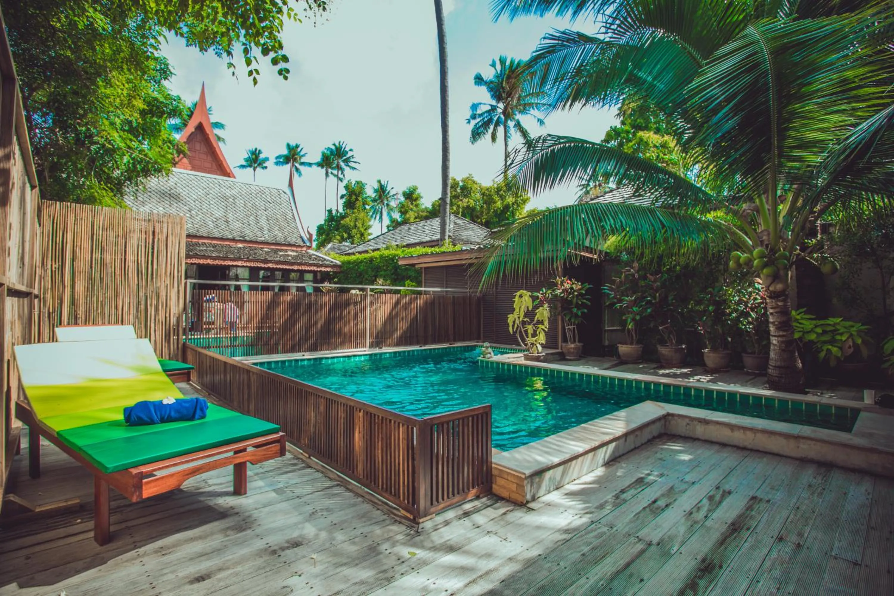 Swimming pool in Sasitara Thai Villas