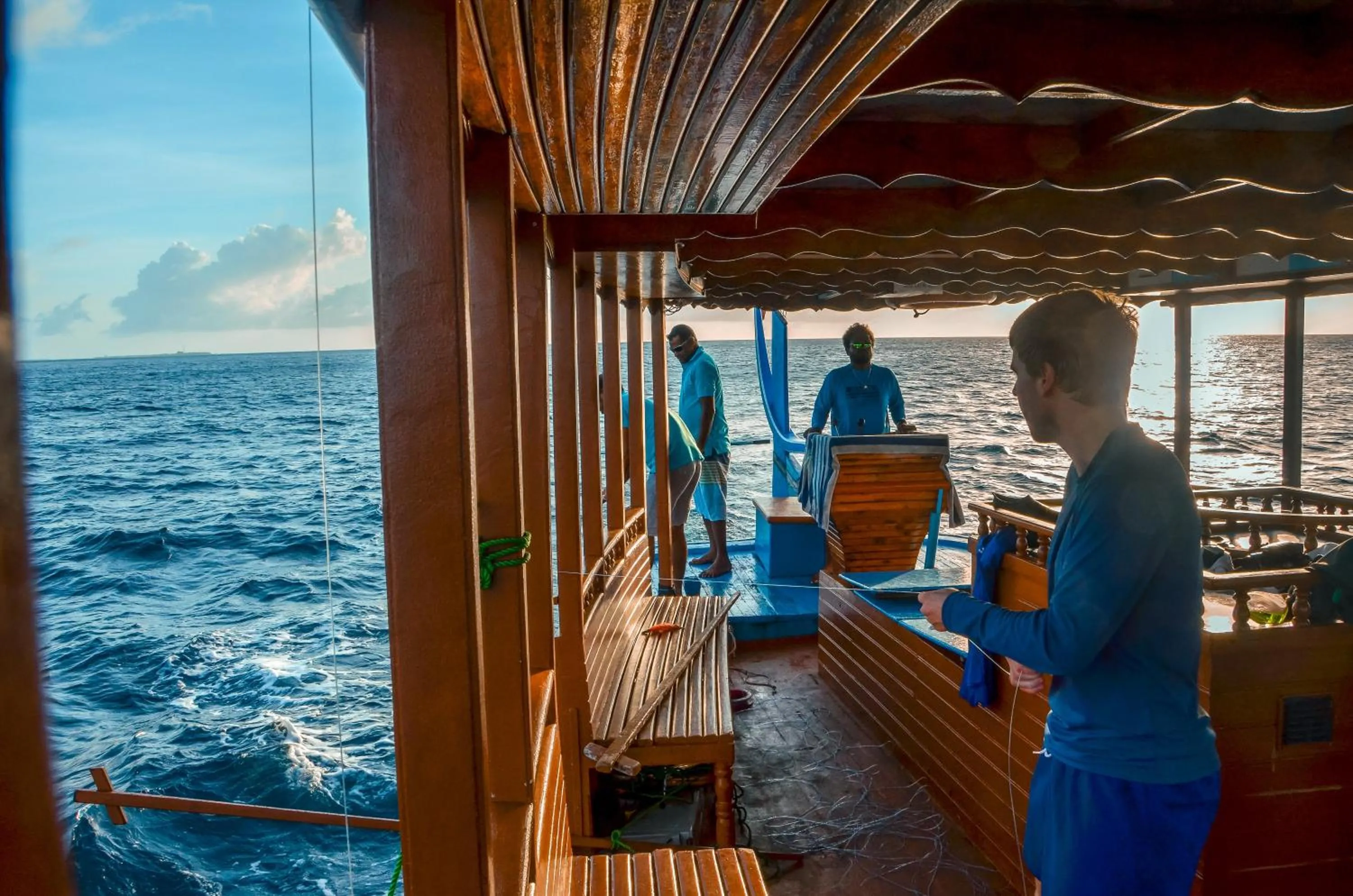 People in Bliss Dhigurah