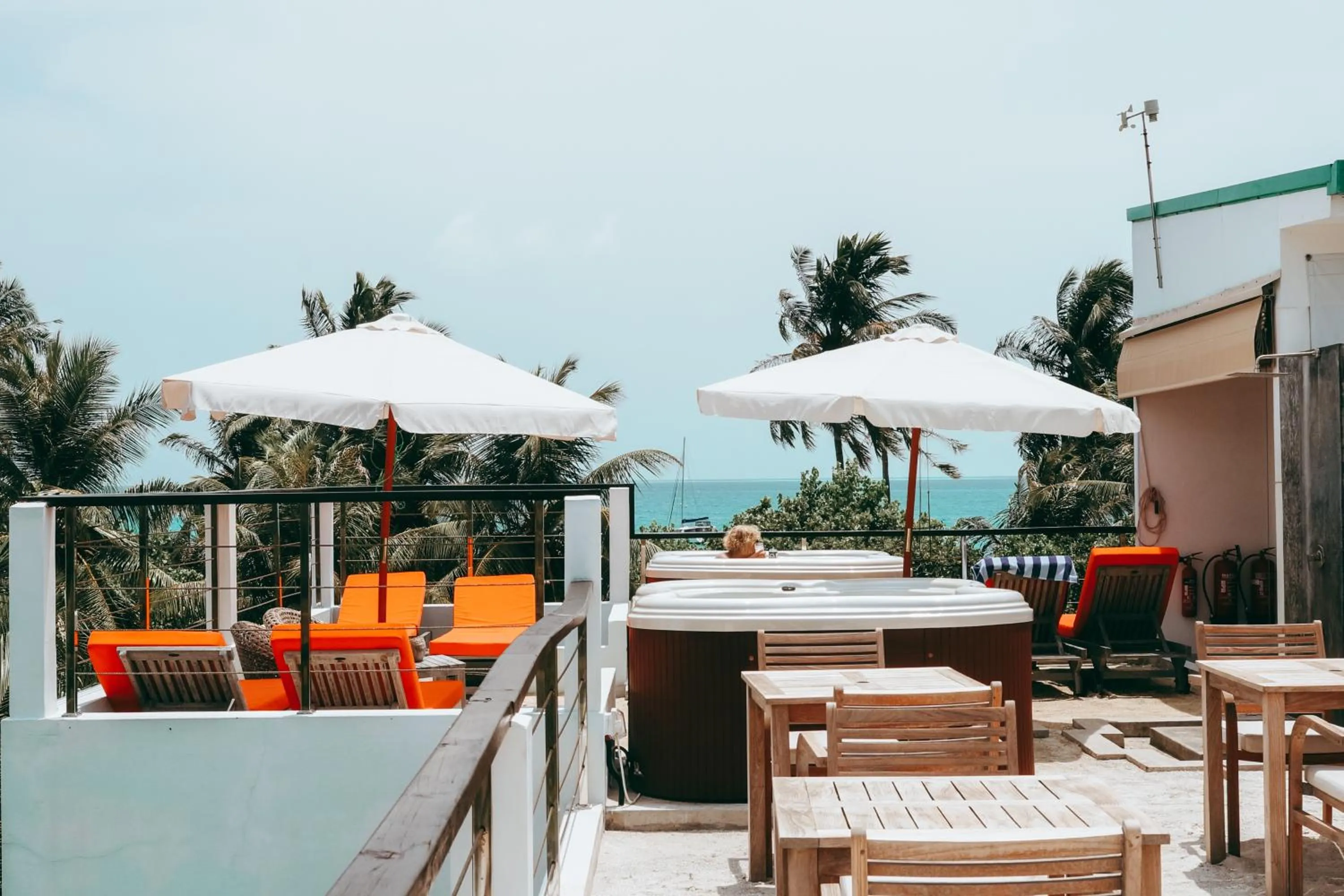 Balcony/Terrace in Bliss Dhigurah