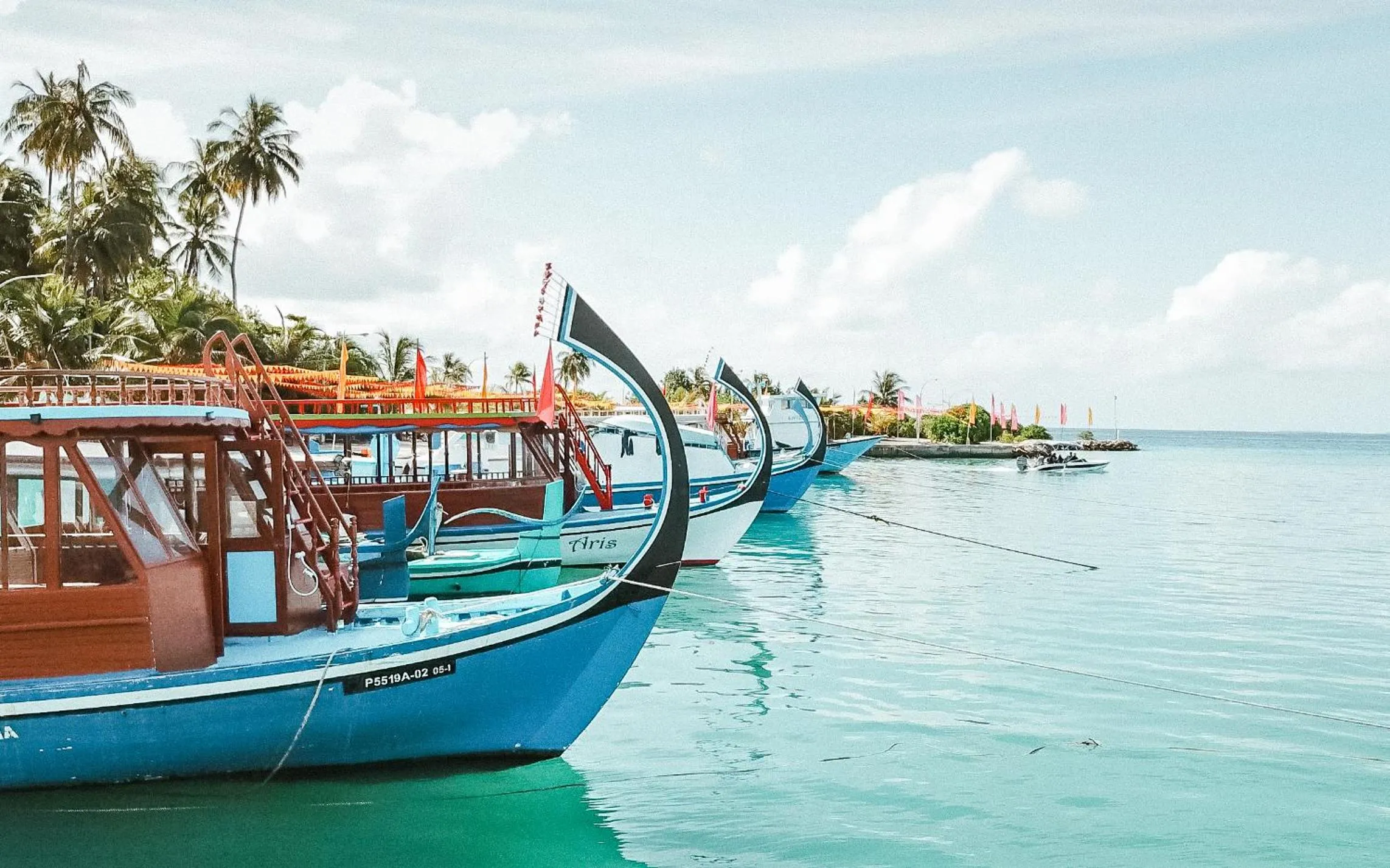 Neighbourhood in Bliss Dhigurah