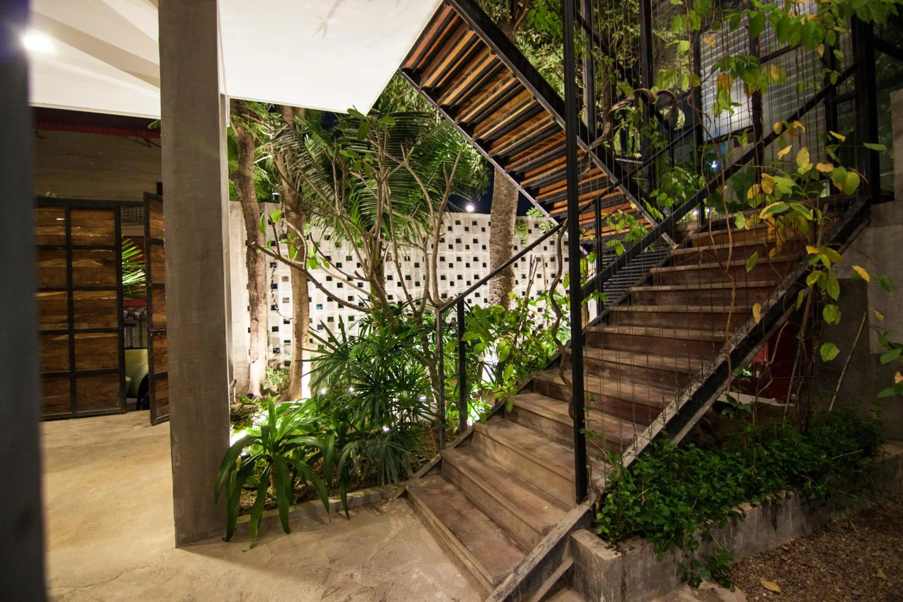 Garden view in Sarina Boutique Hotel