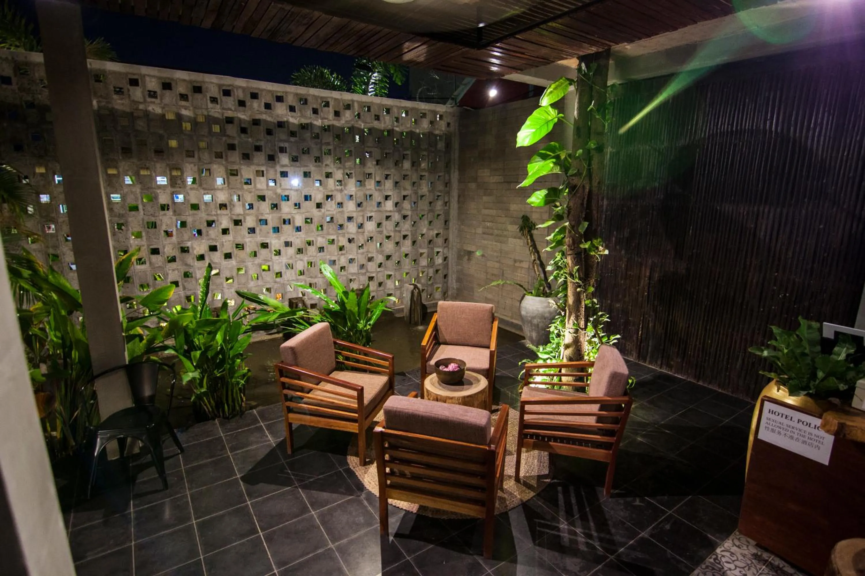 Lobby or reception in Sarina Boutique Hotel