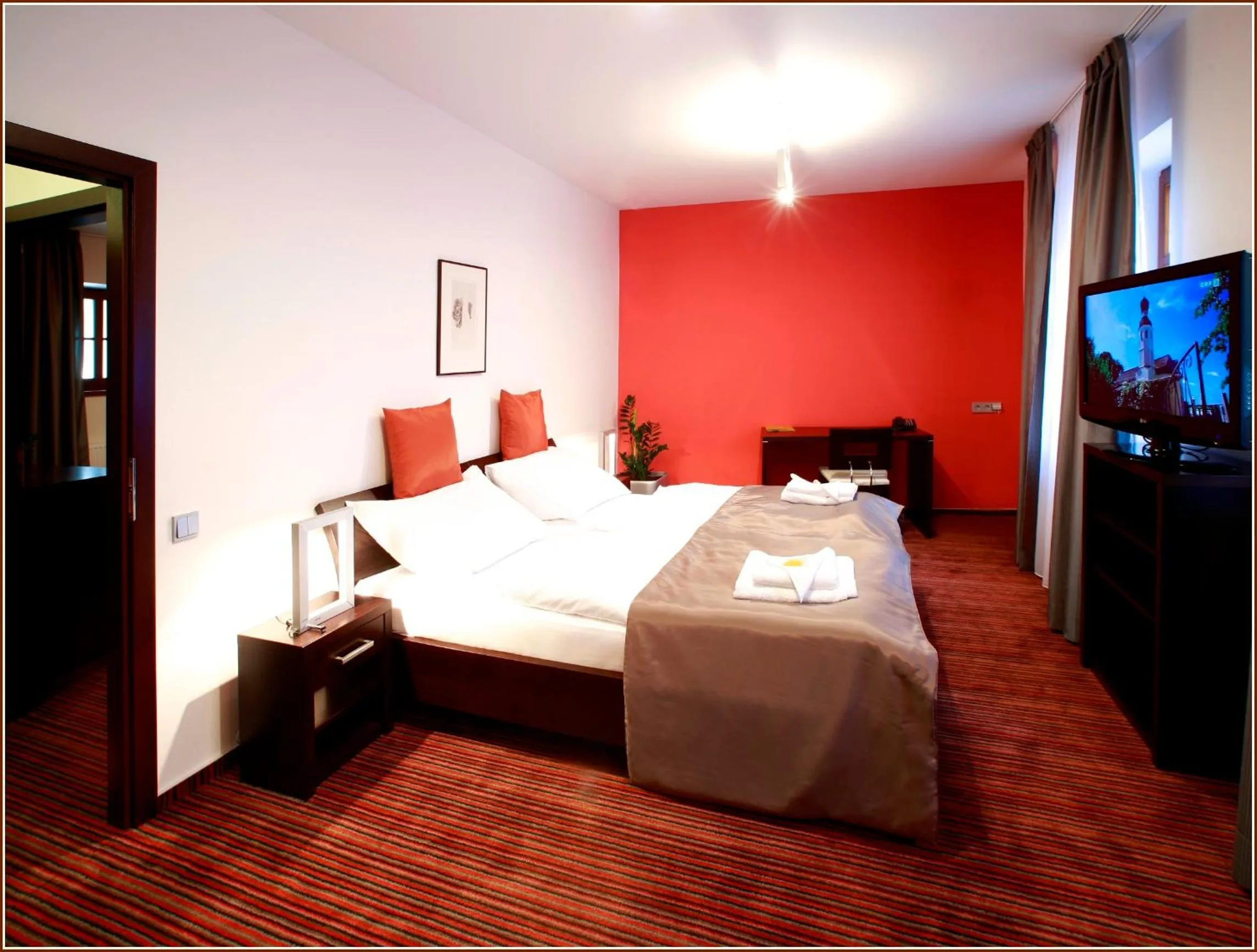 Bedroom, Bed in Hotel Lahofer