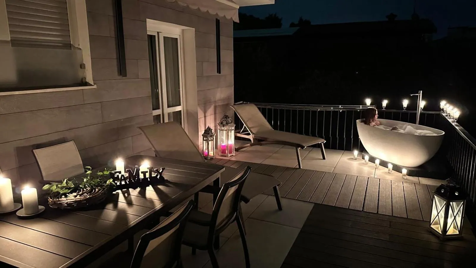 Balcony/Terrace in Villa Giulia Rooms & Bike