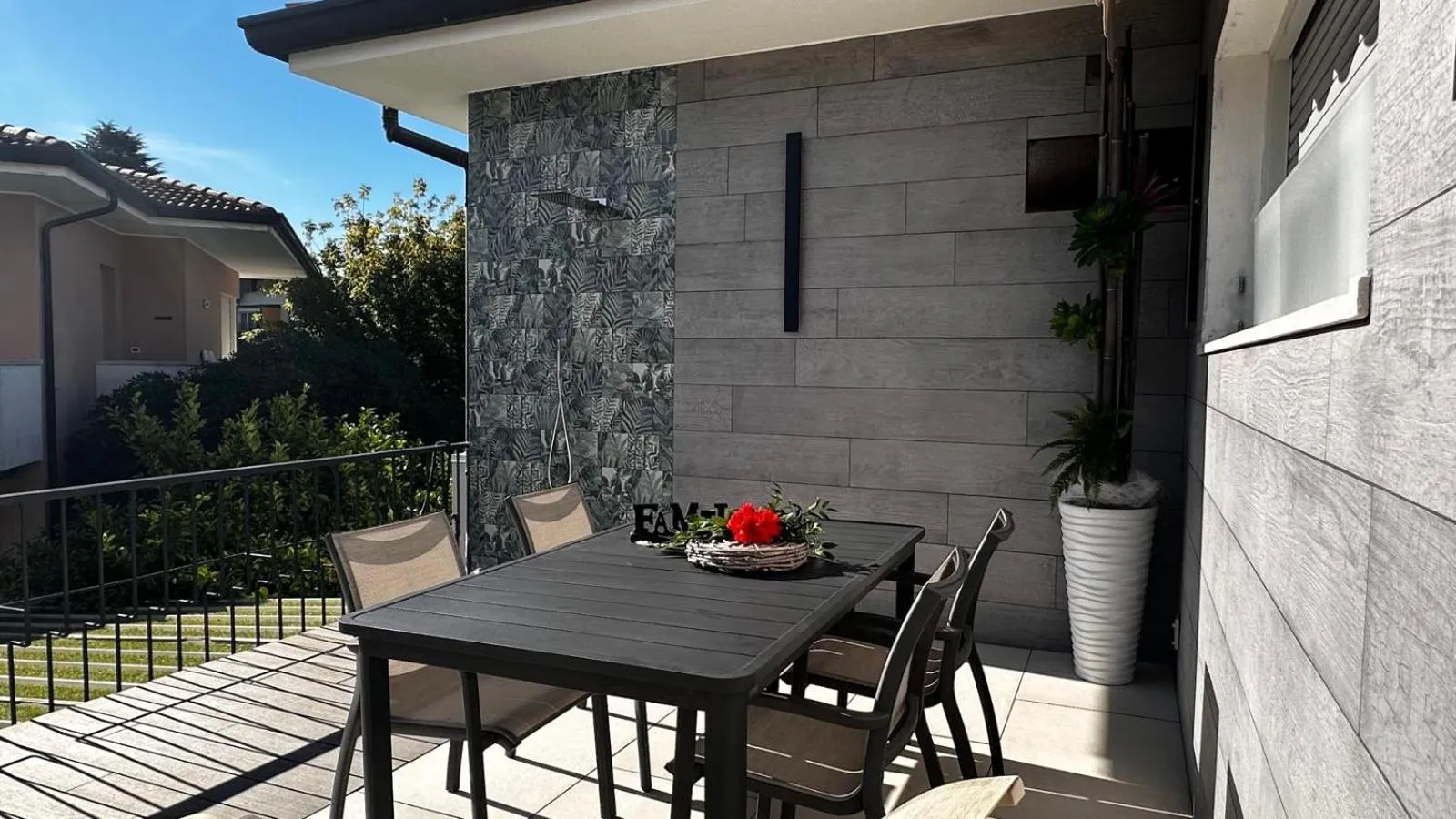 Balcony/Terrace in Villa Giulia Rooms & Bike