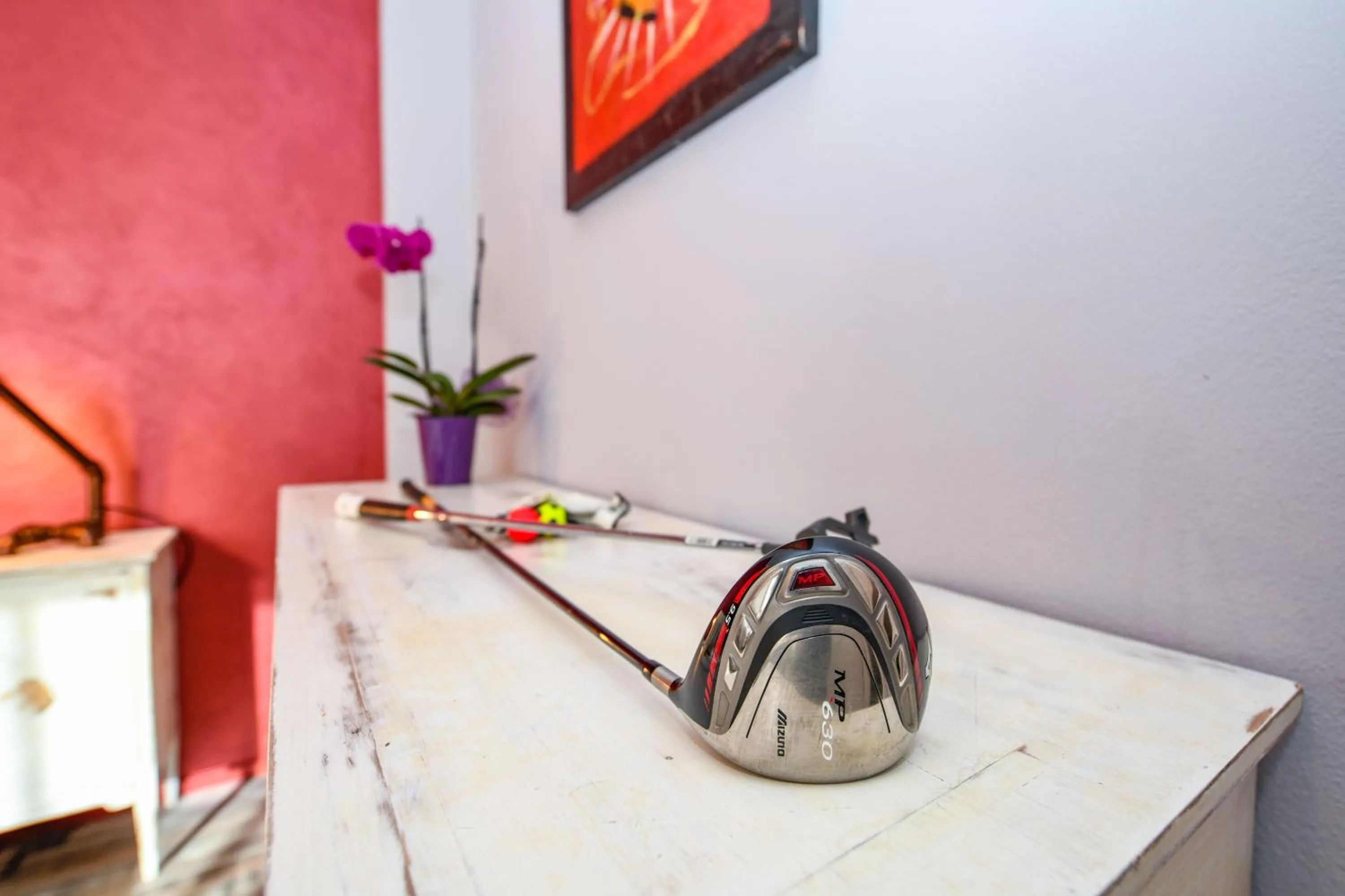 Decorative detail in Villa Giulia Rooms & Bike