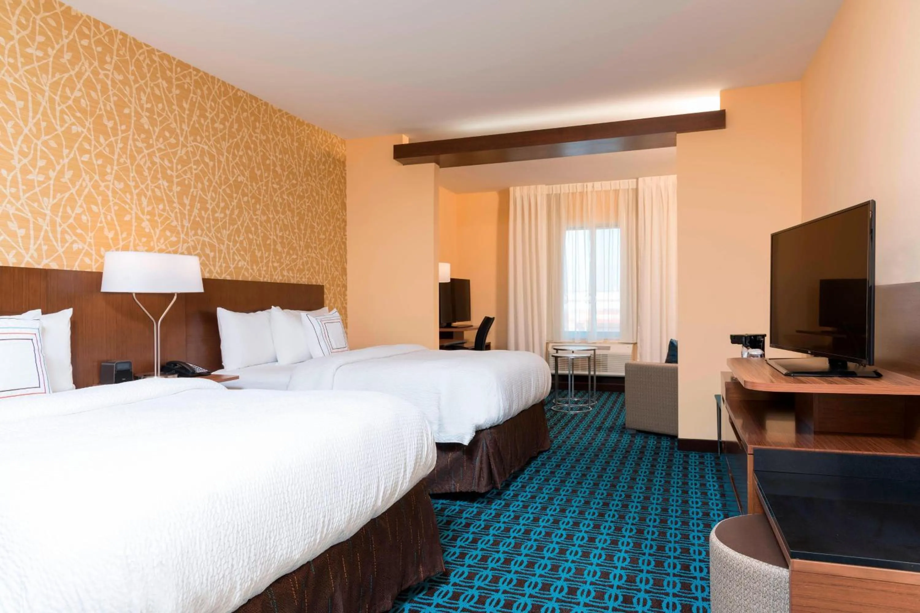 Photo of the whole room, Bed in Fairfield Inn & Suites by Marriott West Monroe