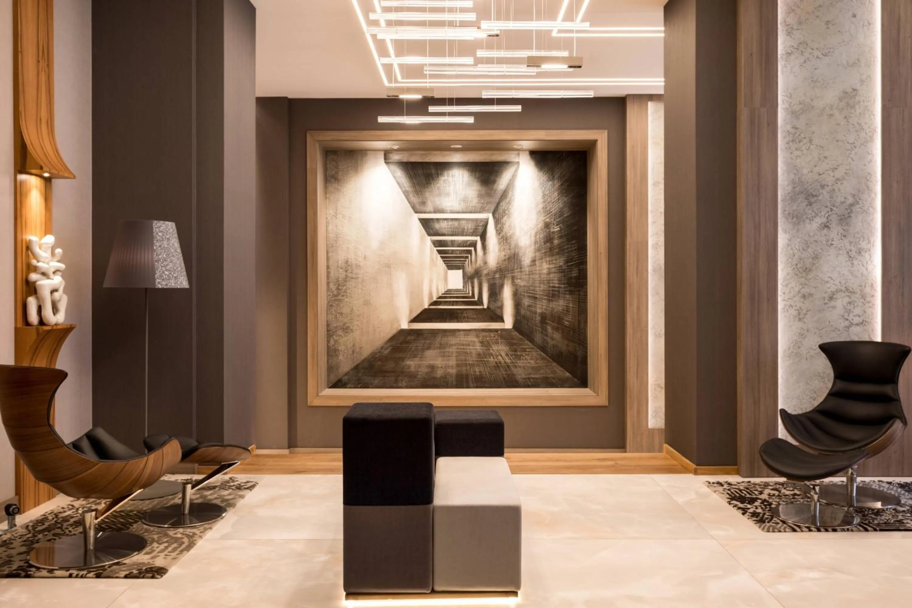 Lobby or reception in AC Hotel by Marriott Wroclaw