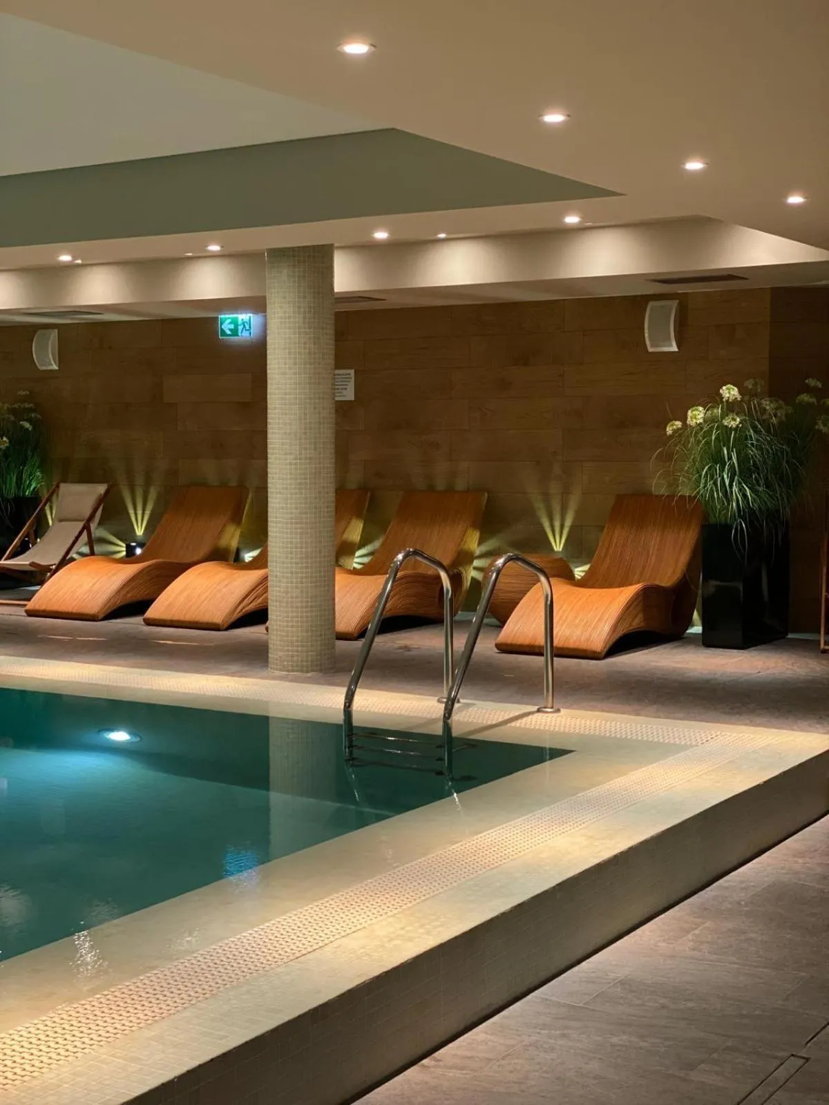 Pool view in AC Hotel by Marriott Wroclaw