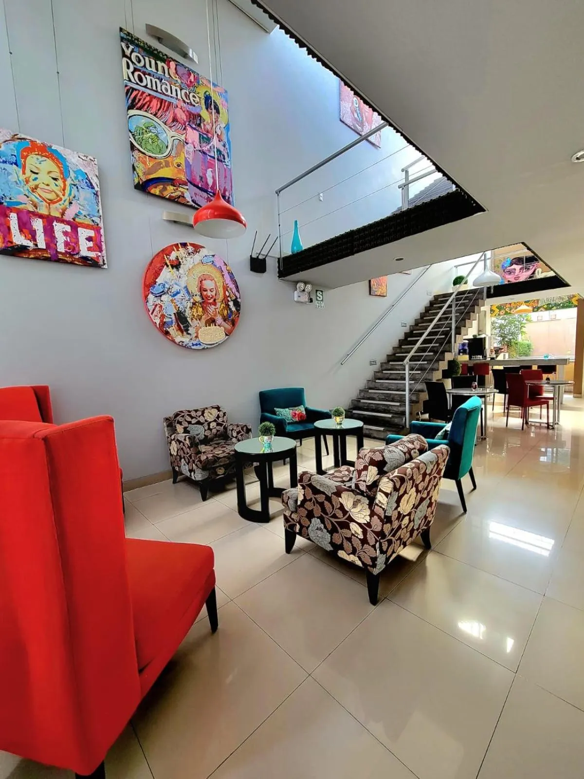 Living room in 3B Barranco by Katari Hoteles