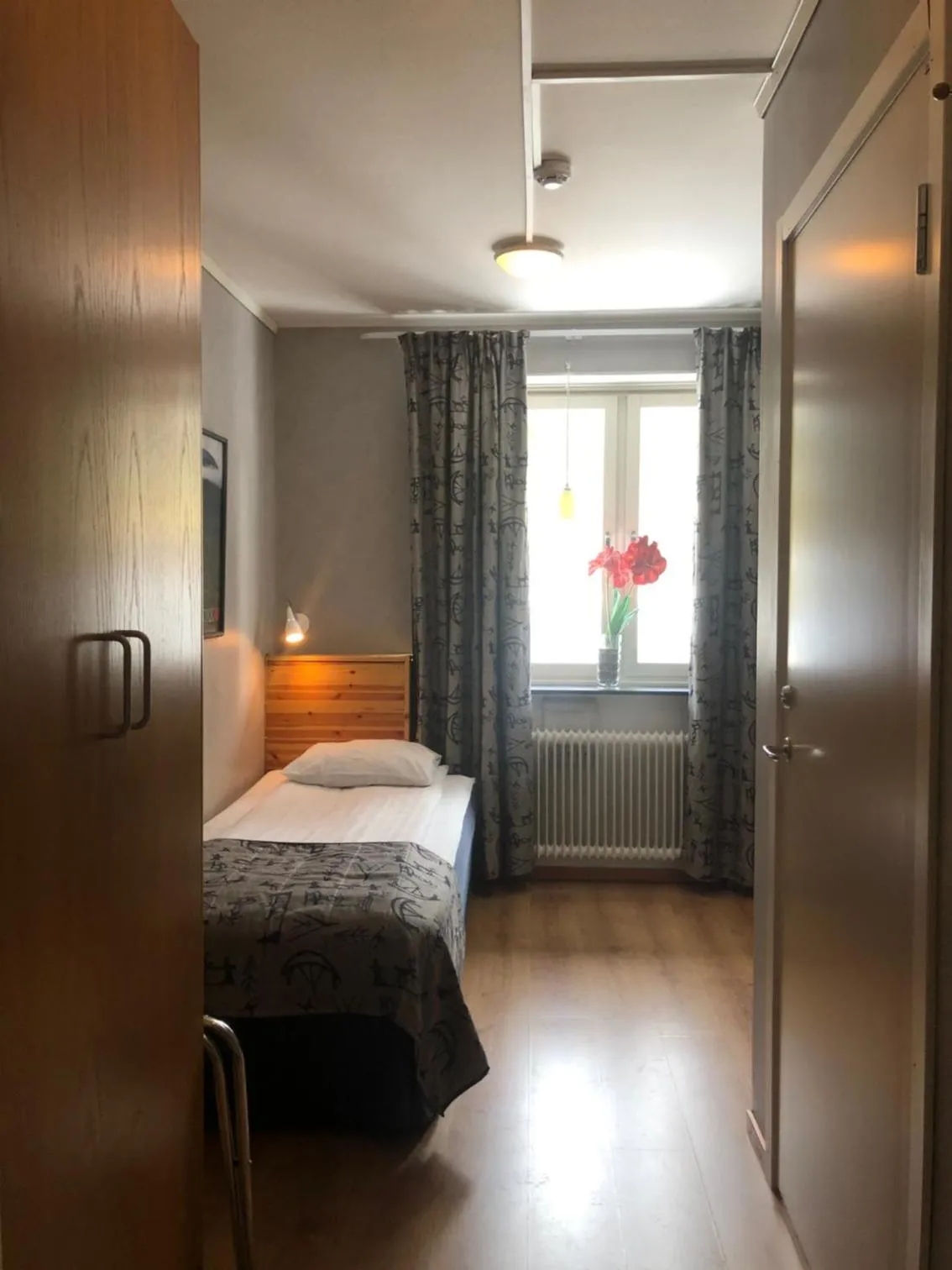 Bed in Hotel Jokkmokk