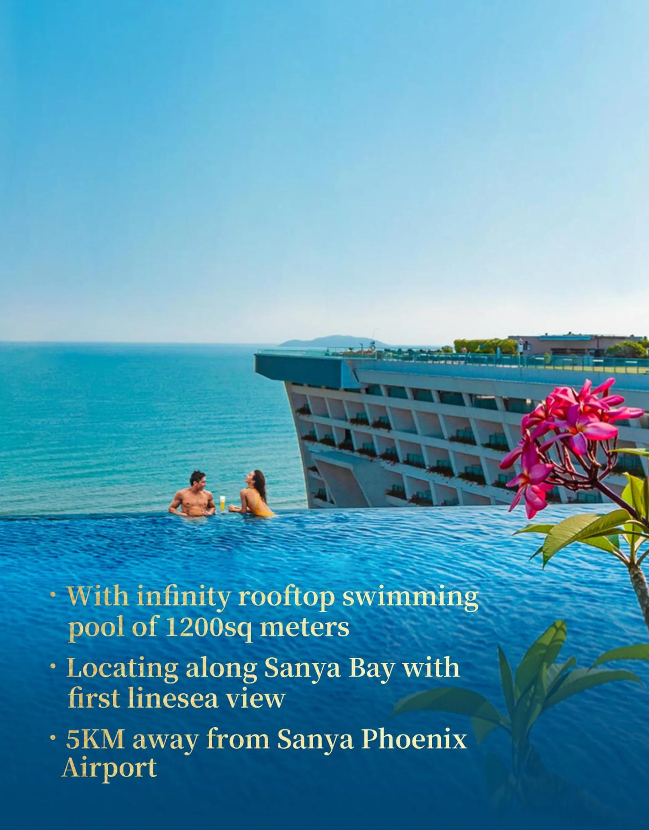 Pool view in Sanya Conifer Resort