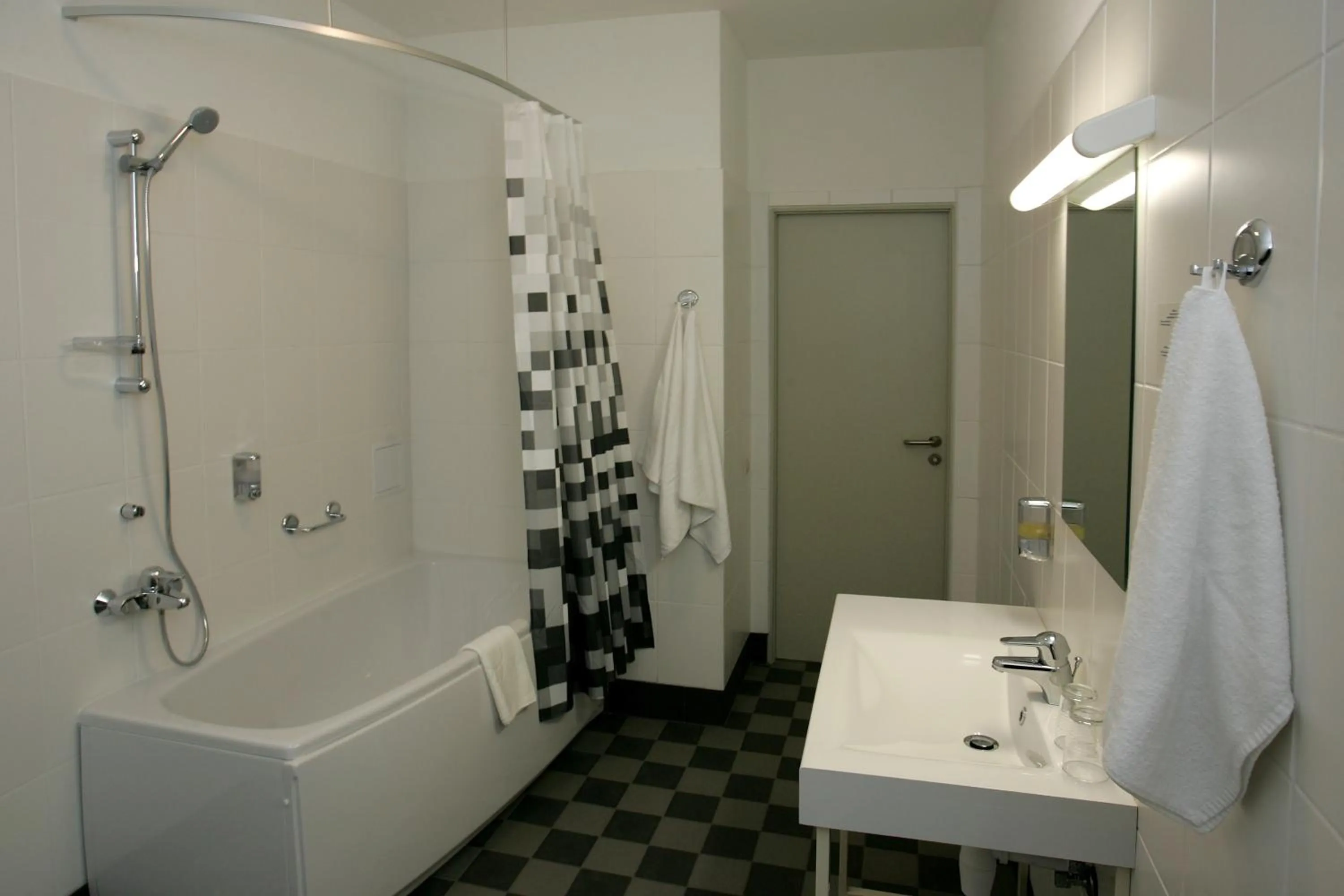 Bathroom in Kolonna Hotel Rēzekne