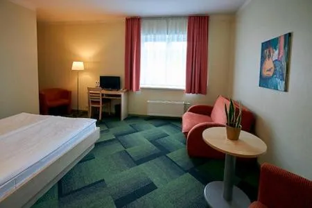 Bed in Kolonna Hotel Rēzekne