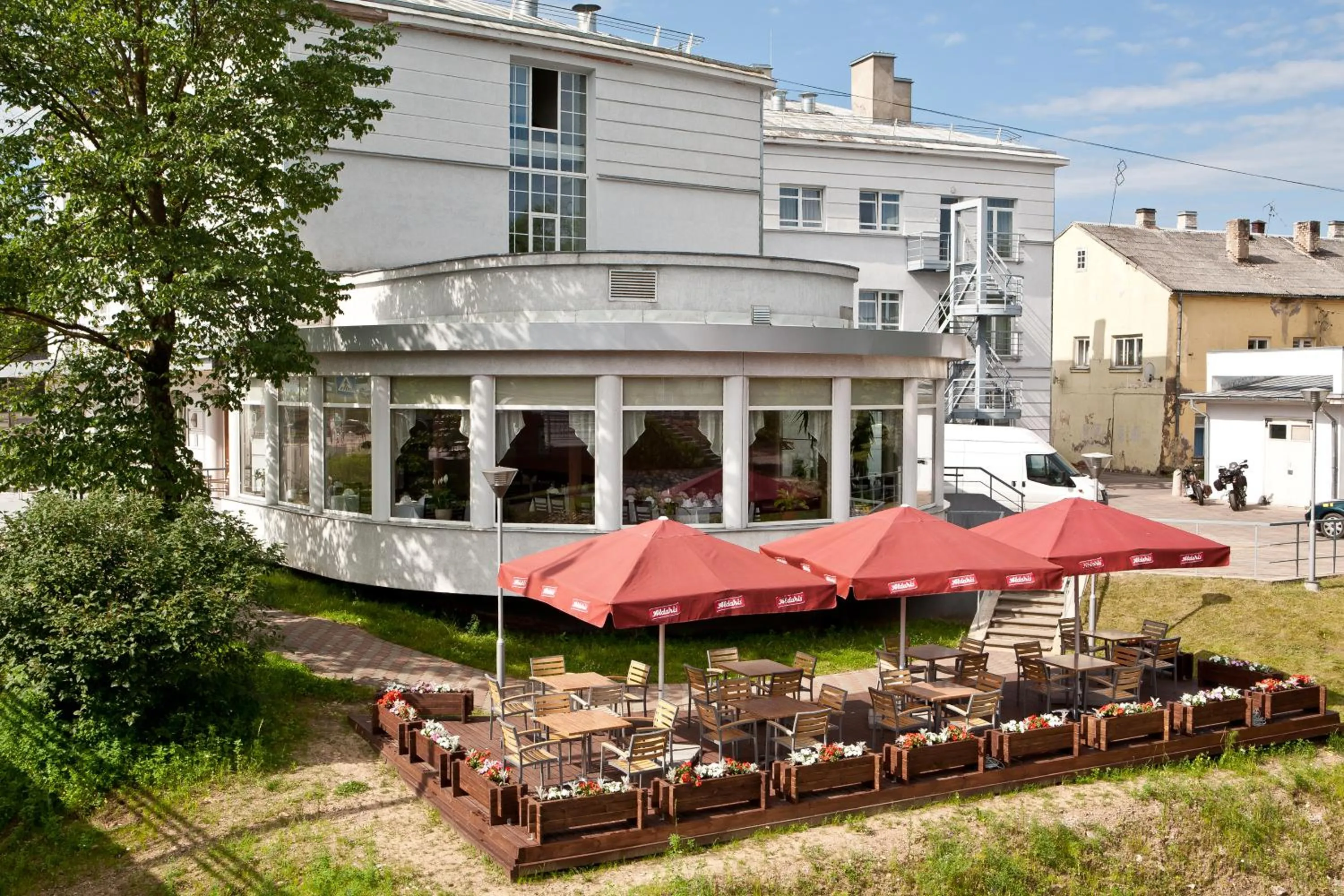 Facade/entrance in Kolonna Hotel Rēzekne