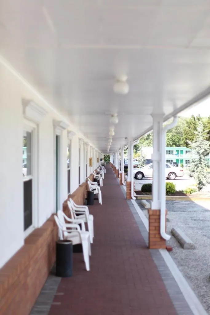 Patio in Hyland Motor Inn