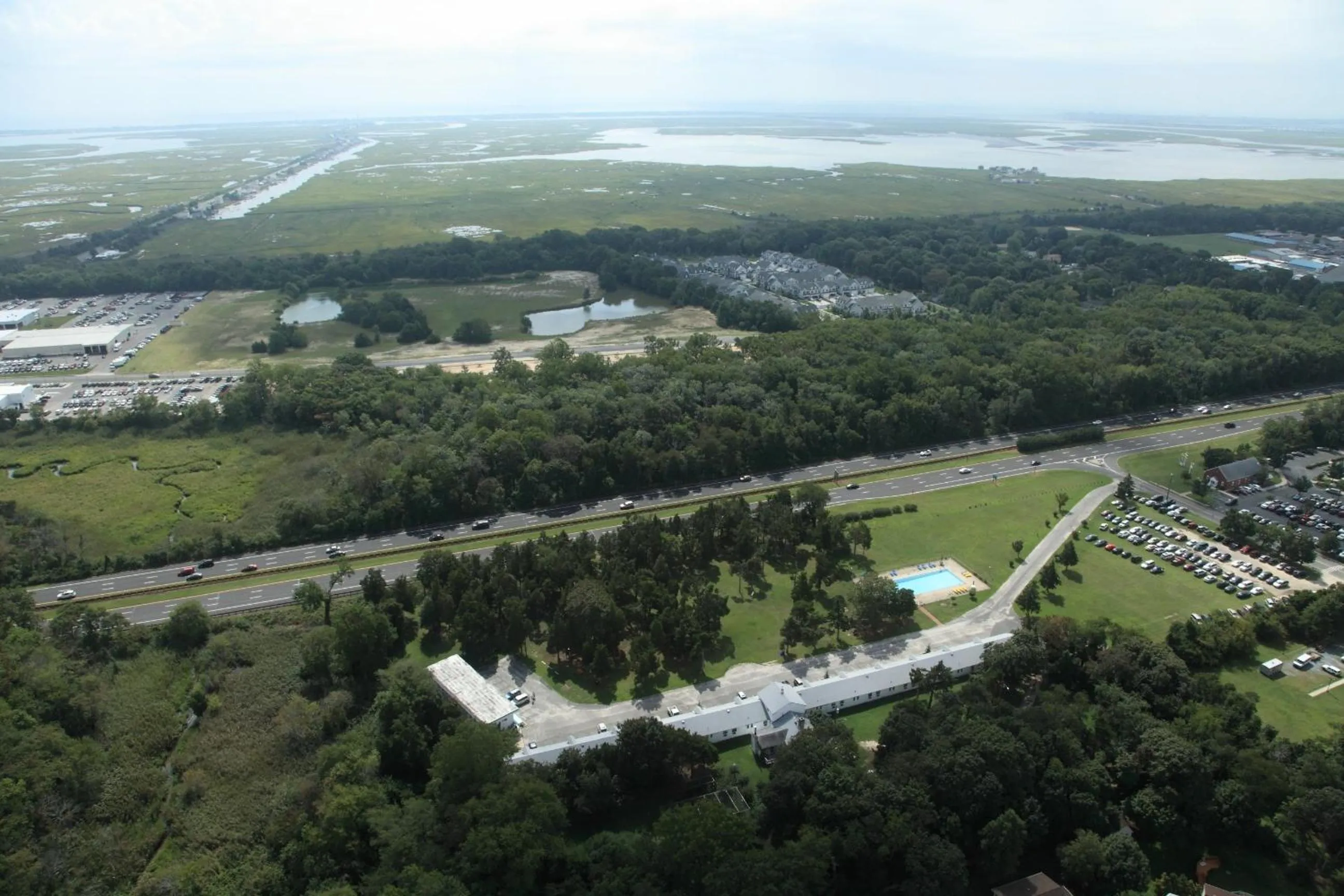 Bird's eye view in Hyland Motor Inn