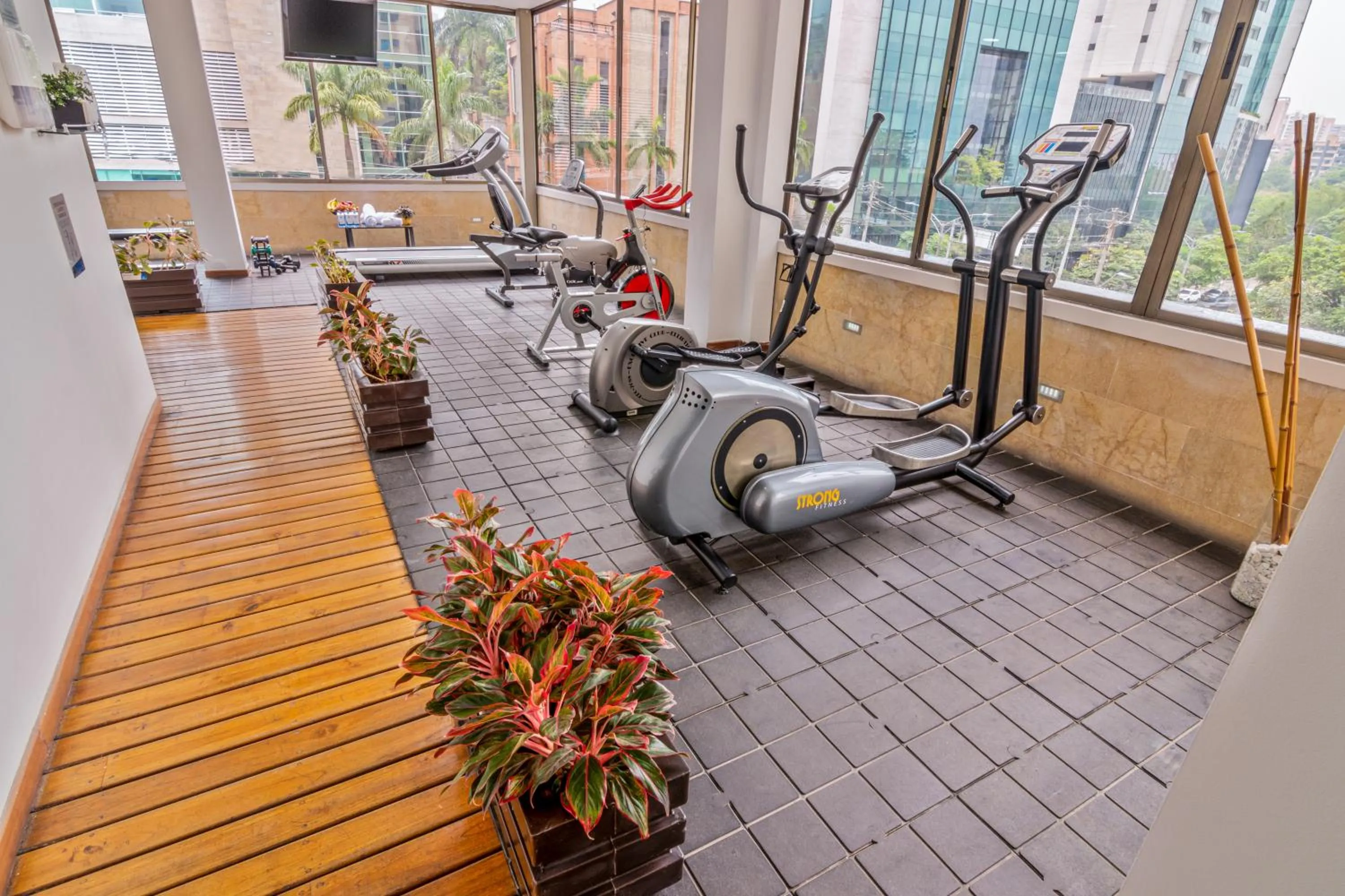 Fitness centre/facilities in GHL Hotel Portón Medellín