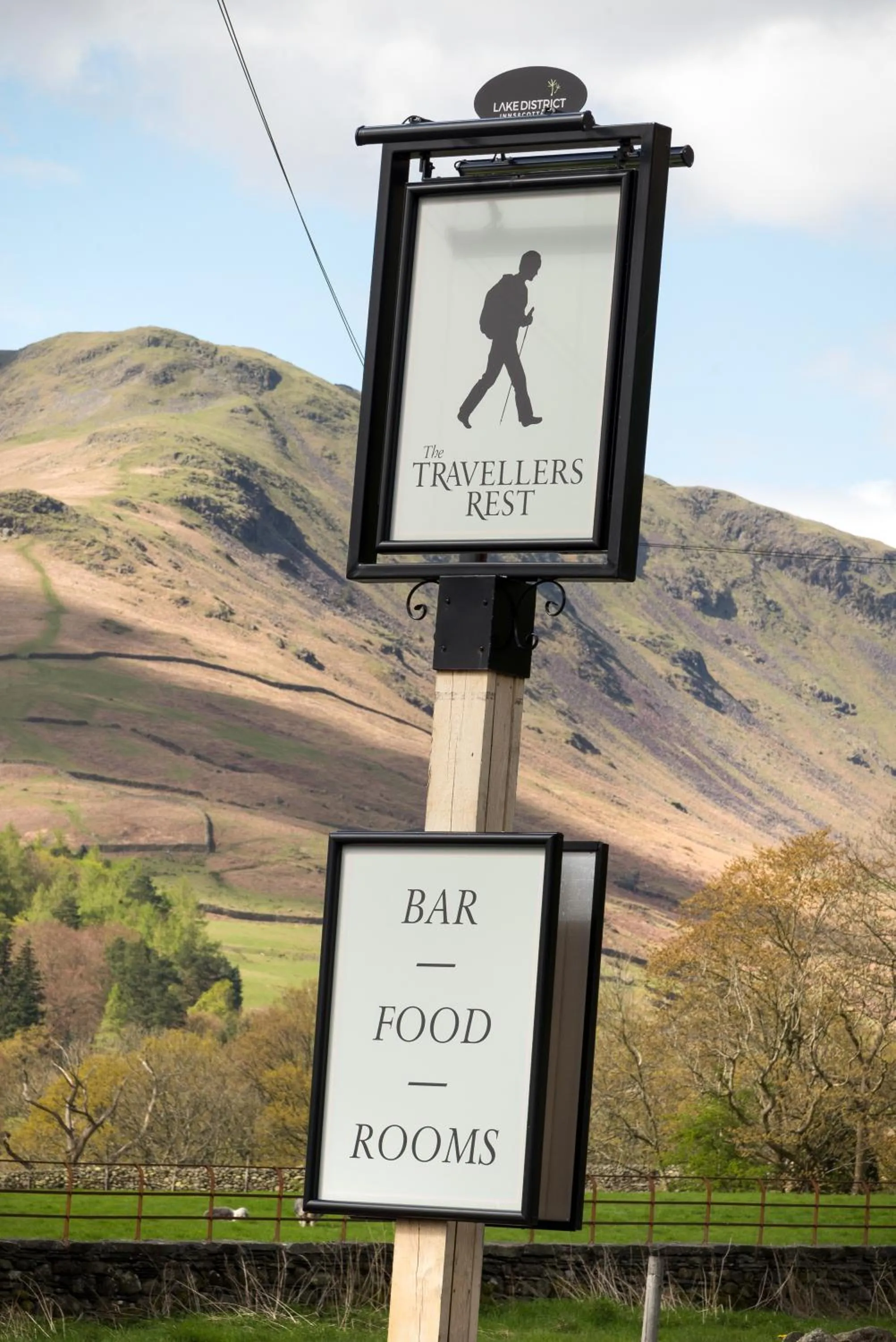 Street view in The Traveller's Rest