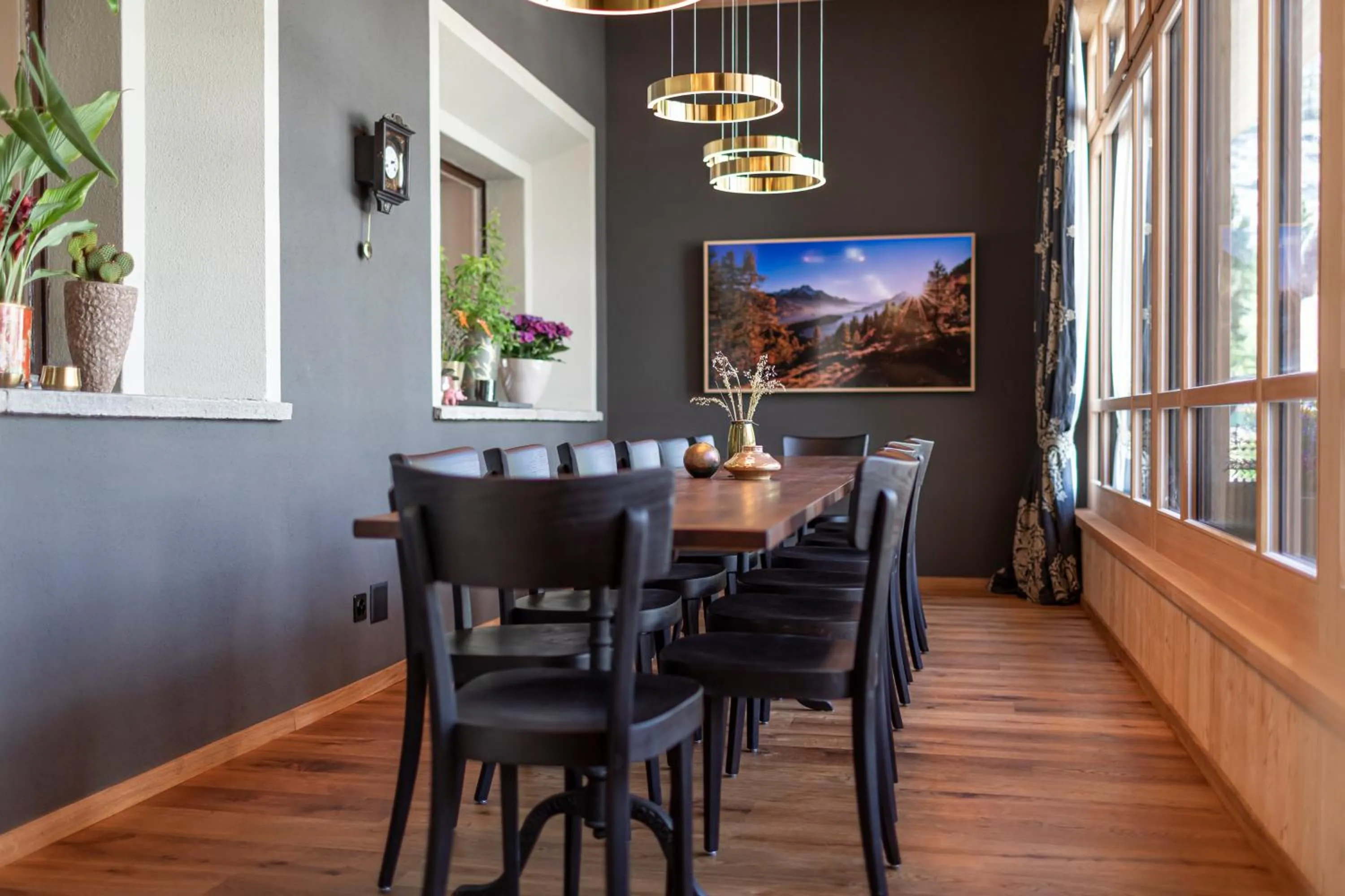 Lounge or bar in Hotel Chesa Randolina