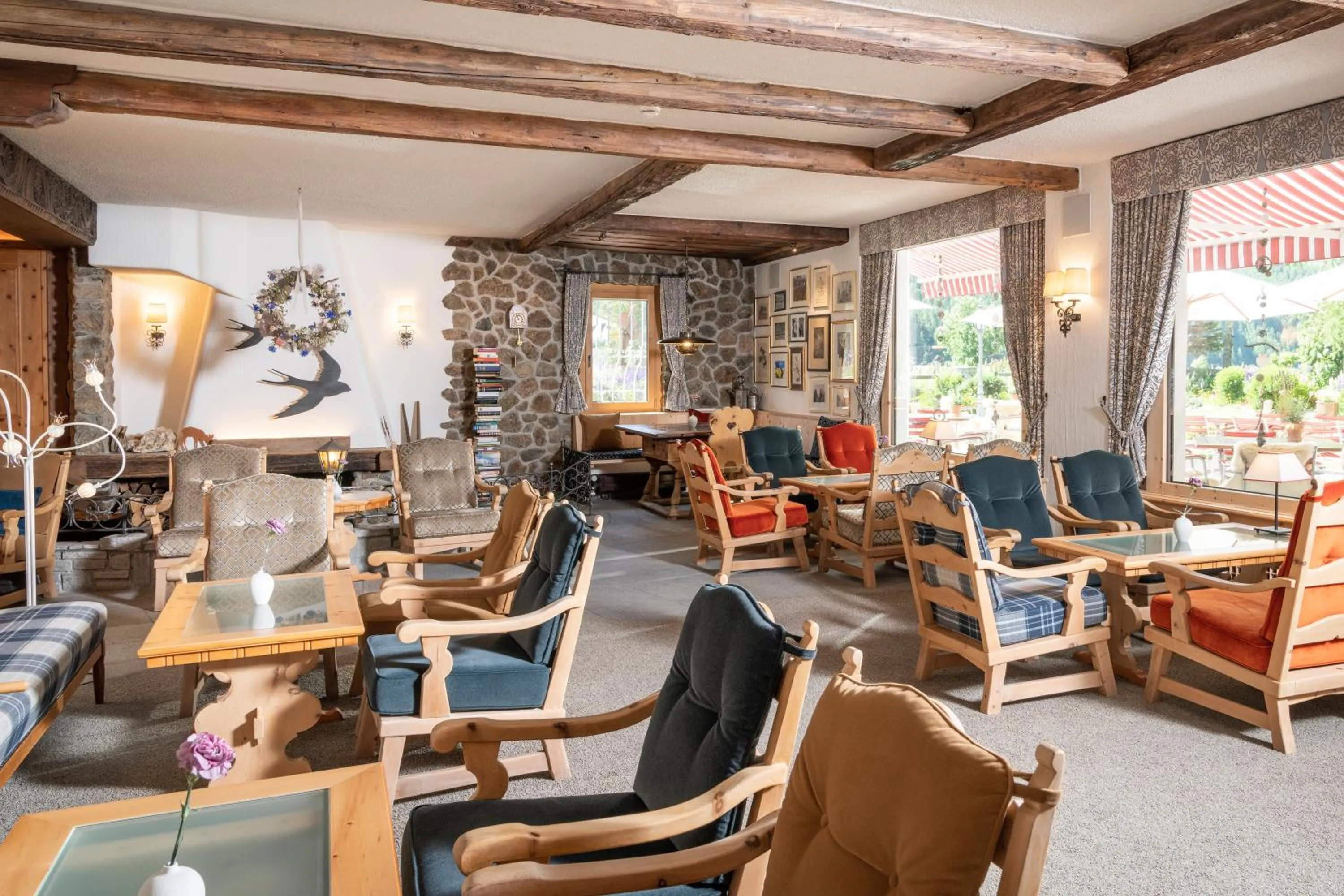 Restaurant/places to eat in Hotel Chesa Randolina