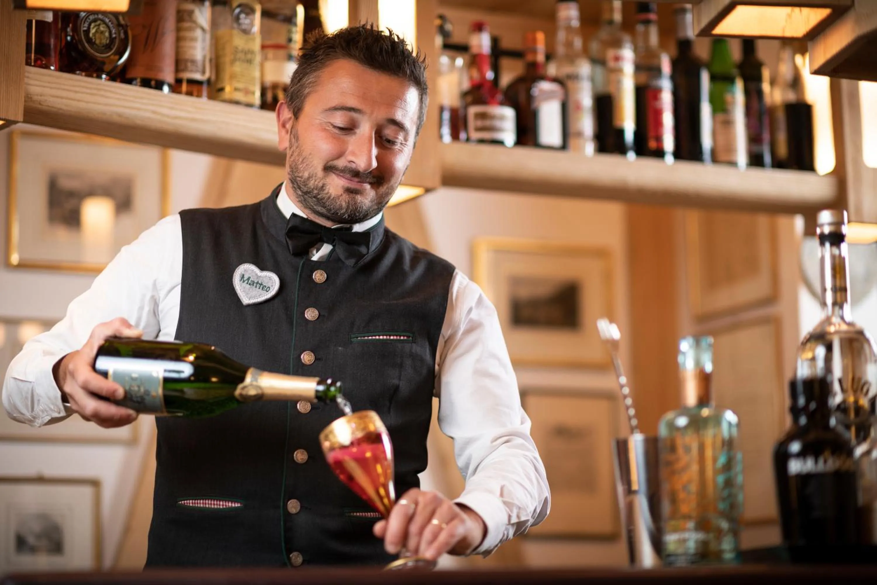 Restaurant/places to eat in Hotel Chesa Randolina